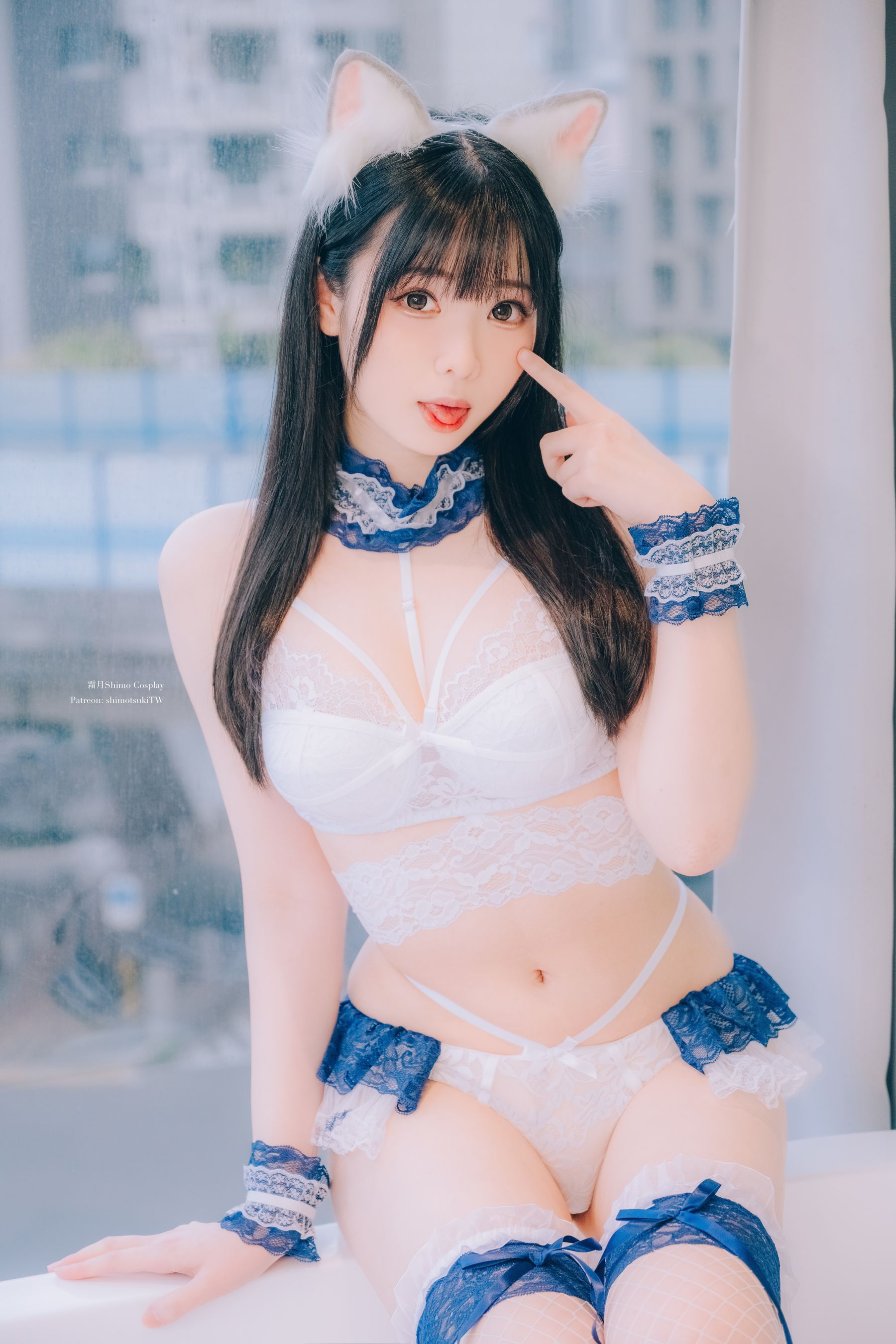 微博妹纸 霜月shimo - Lace Lingerie