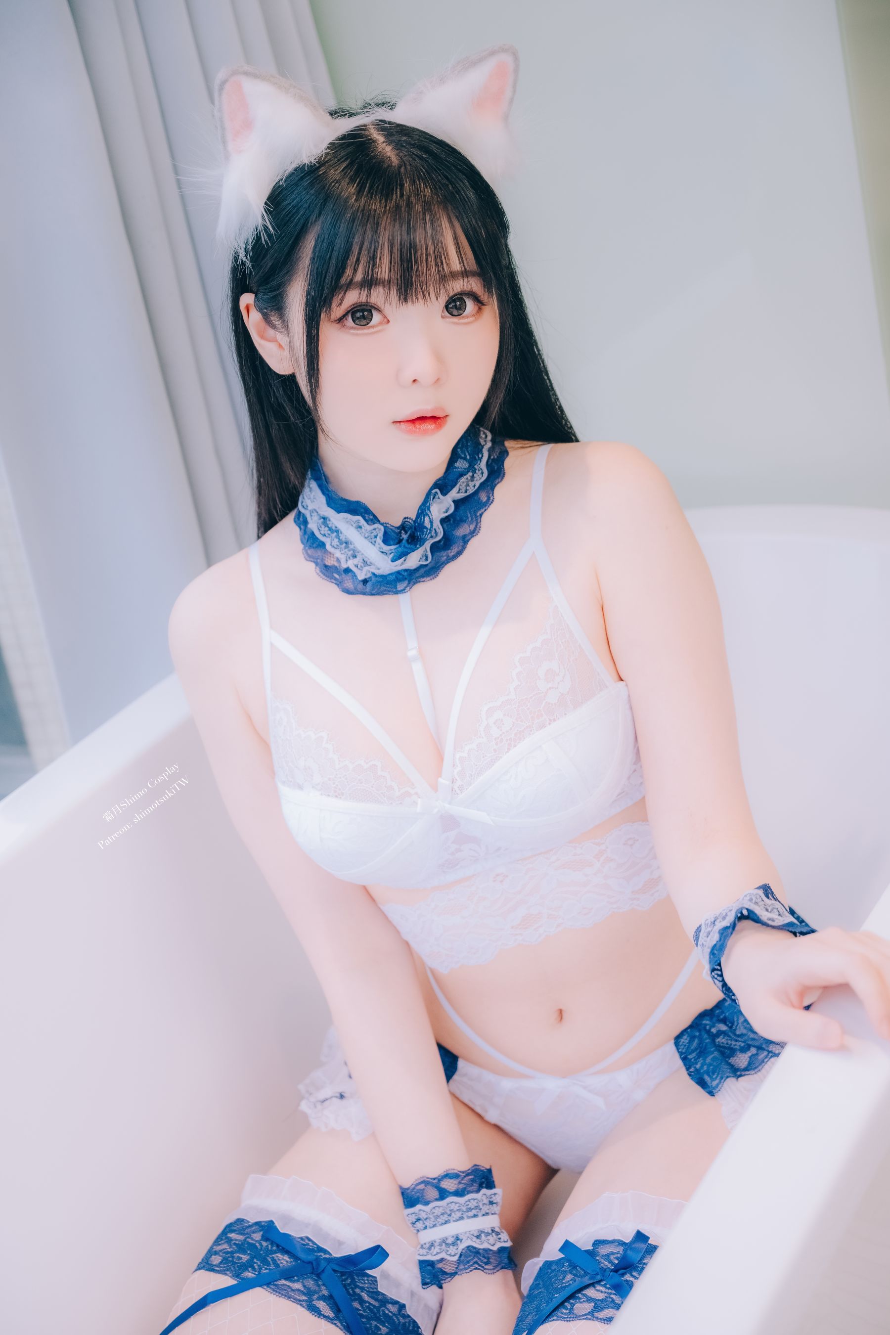 微博妹纸 霜月shimo - Lace Lingerie  第4张