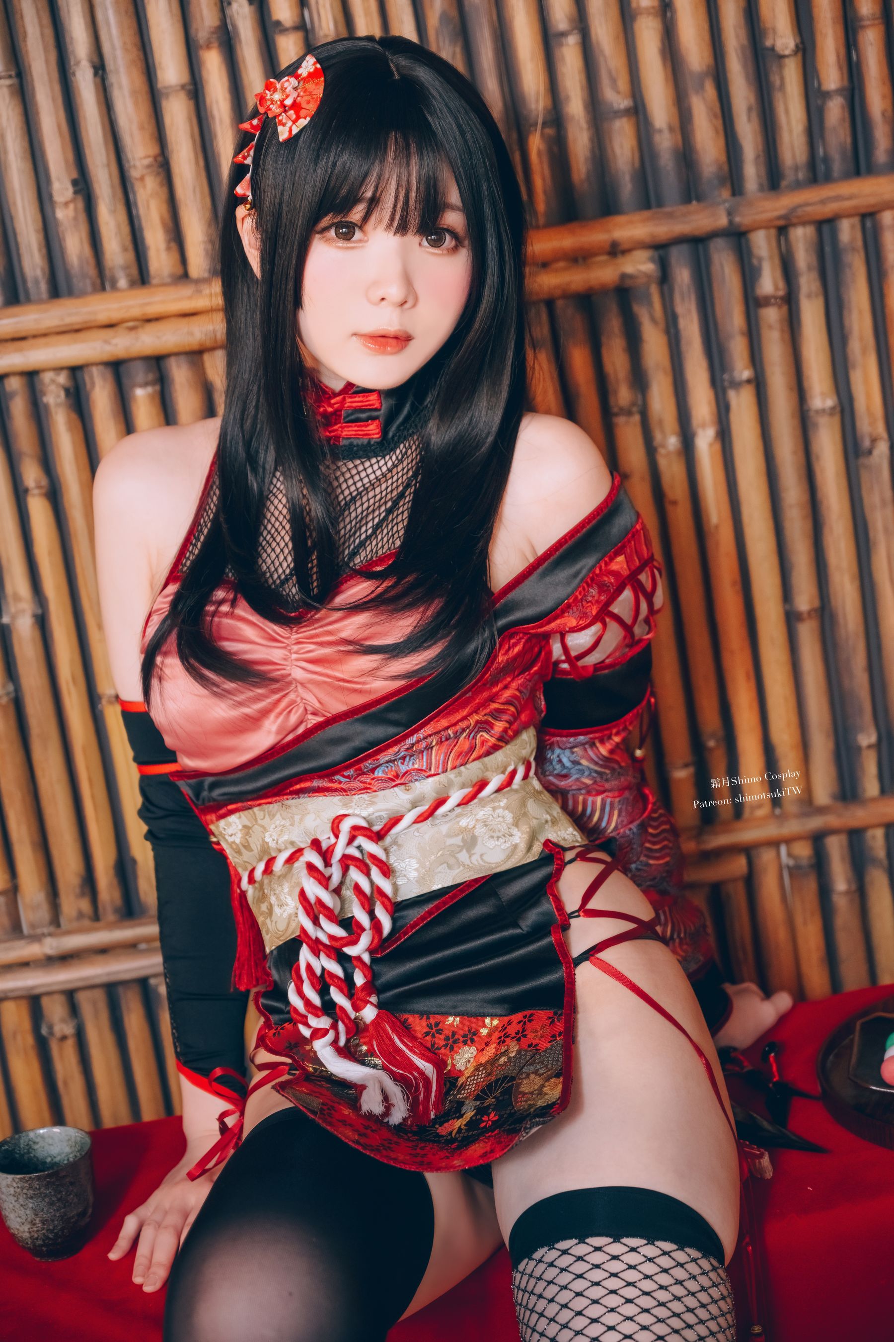 微博妹纸 霜月shimo - 性感忍者  第2张