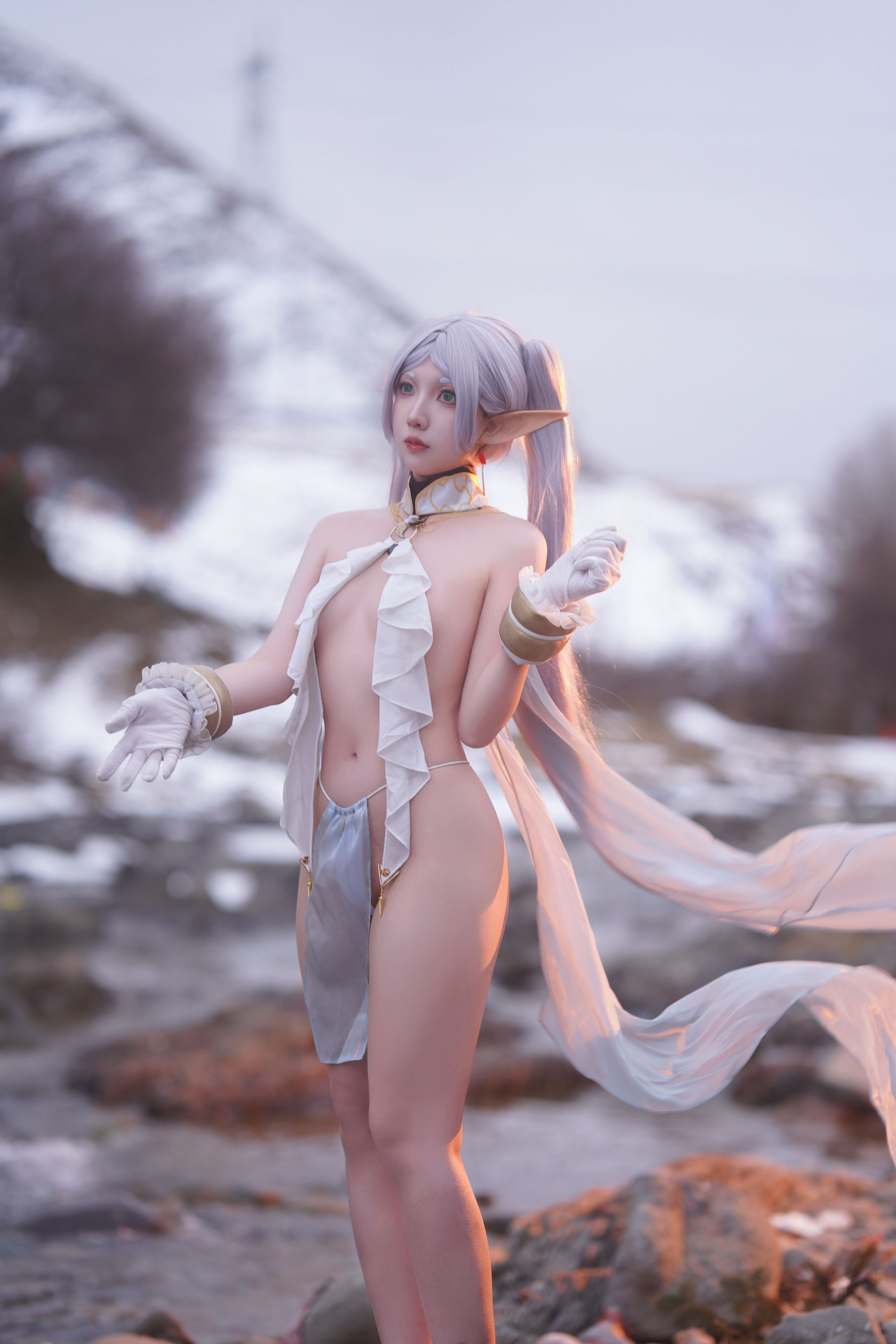 小和甜酒&amp;橙风千雅 - 雪山 菲伦&amp;芙莉莲  第2张