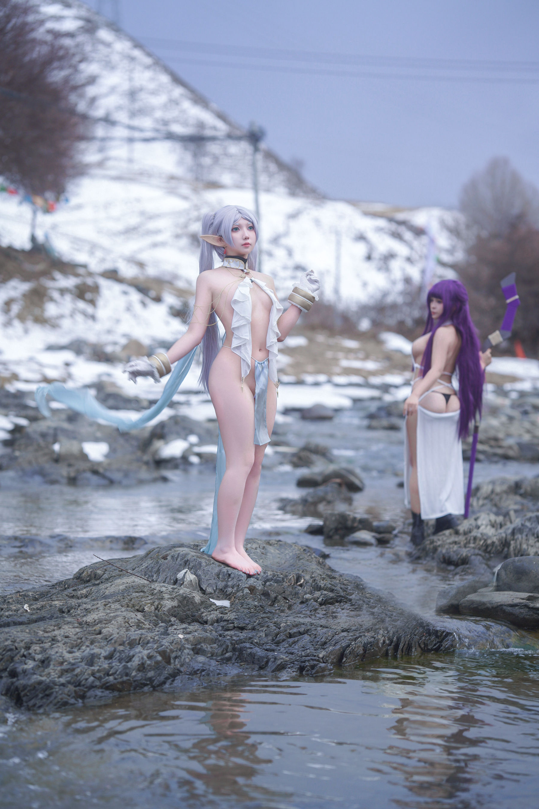 小和甜酒&amp;橙风千雅 - 雪山 菲伦&amp;芙莉莲  第11张