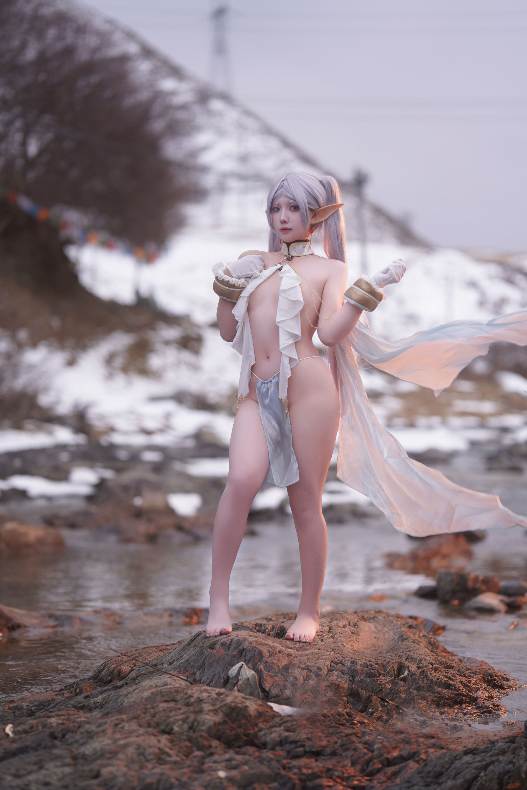 小和甜酒&amp;橙风千雅 - 雪山 菲伦&amp;芙莉莲  第3张