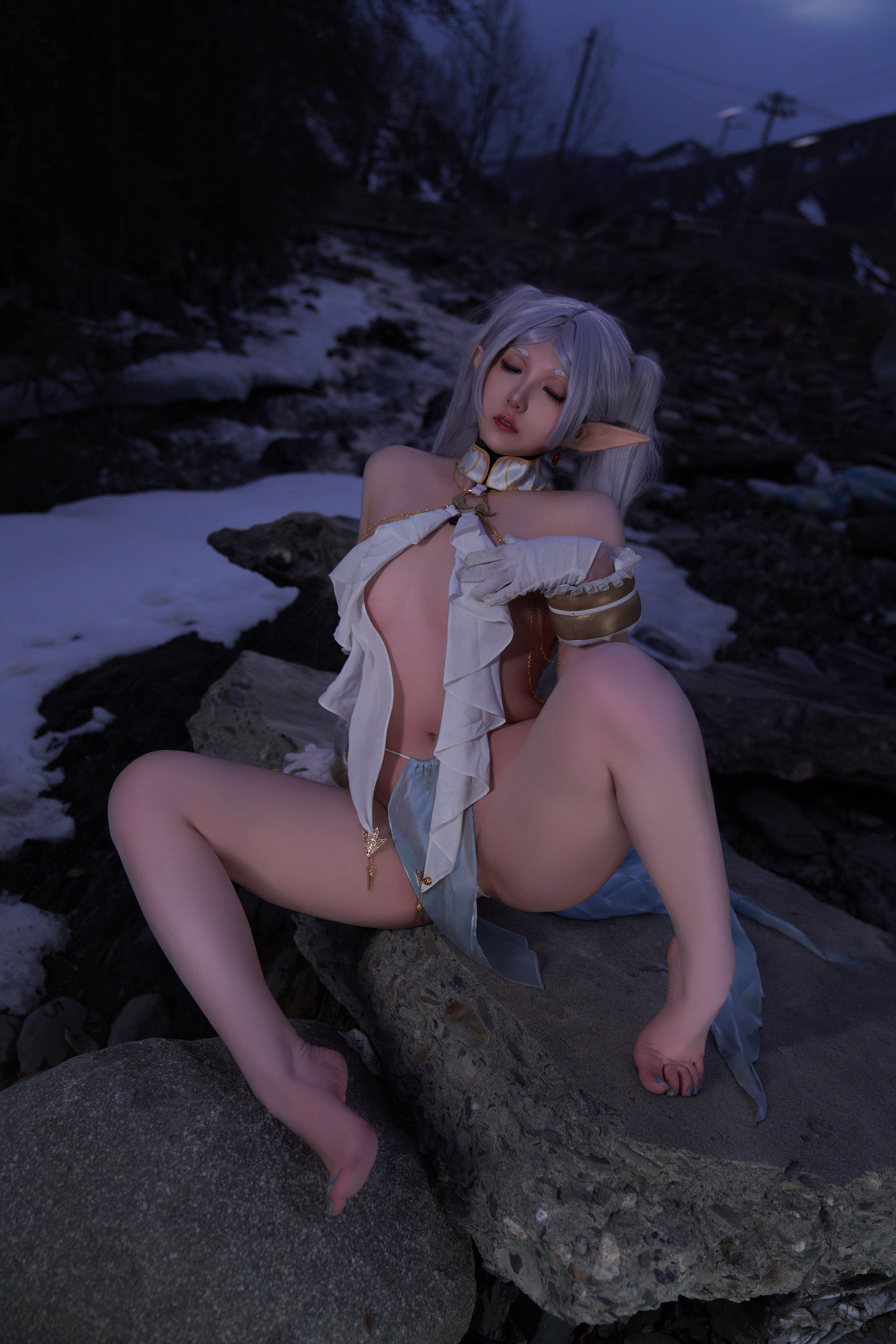 小和甜酒&amp;橙风千雅 - 雪山 菲伦&amp;芙莉莲  第36张