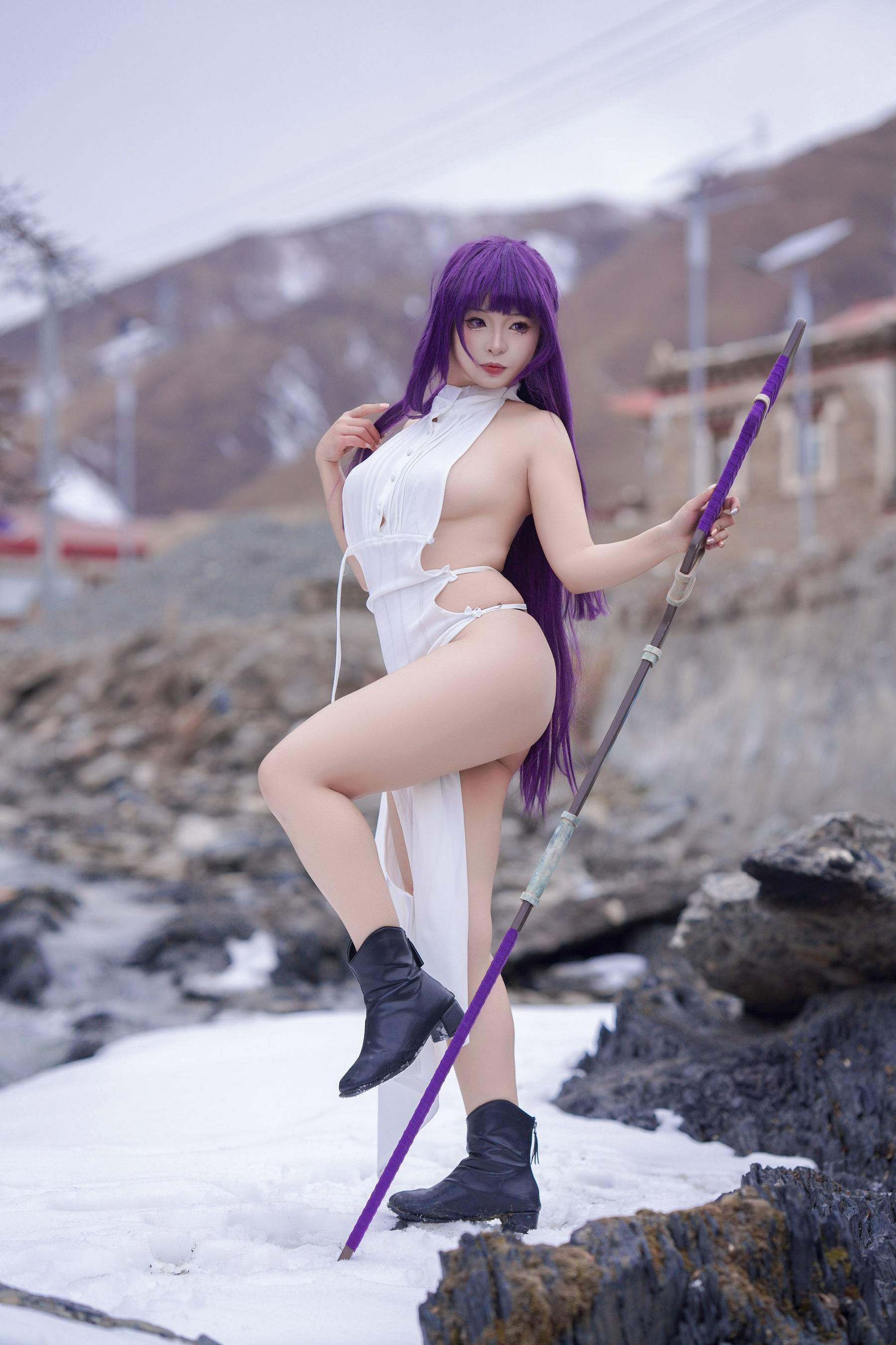 小和甜酒&amp;橙风千雅 - 雪山 菲伦&amp;芙莉莲  第20张