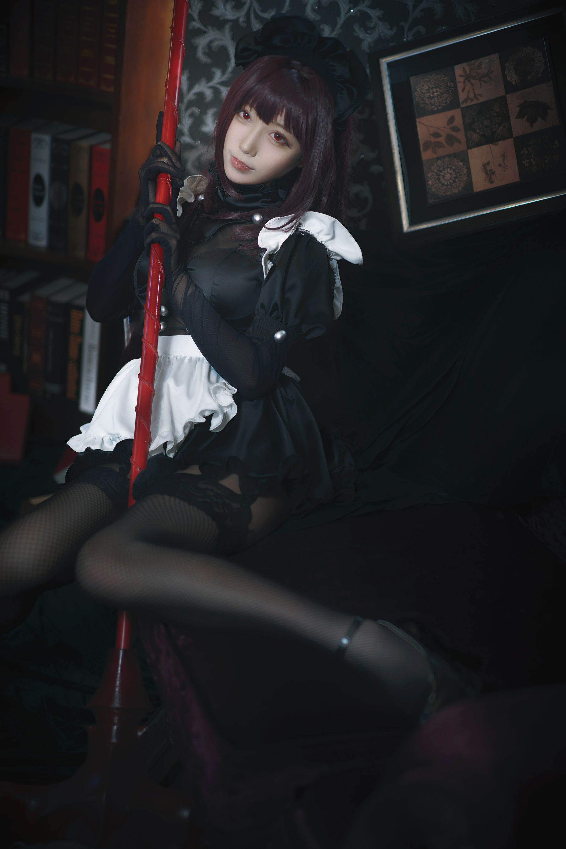 动漫博主切切celia - FGO 斯卡哈 女仆  第11张