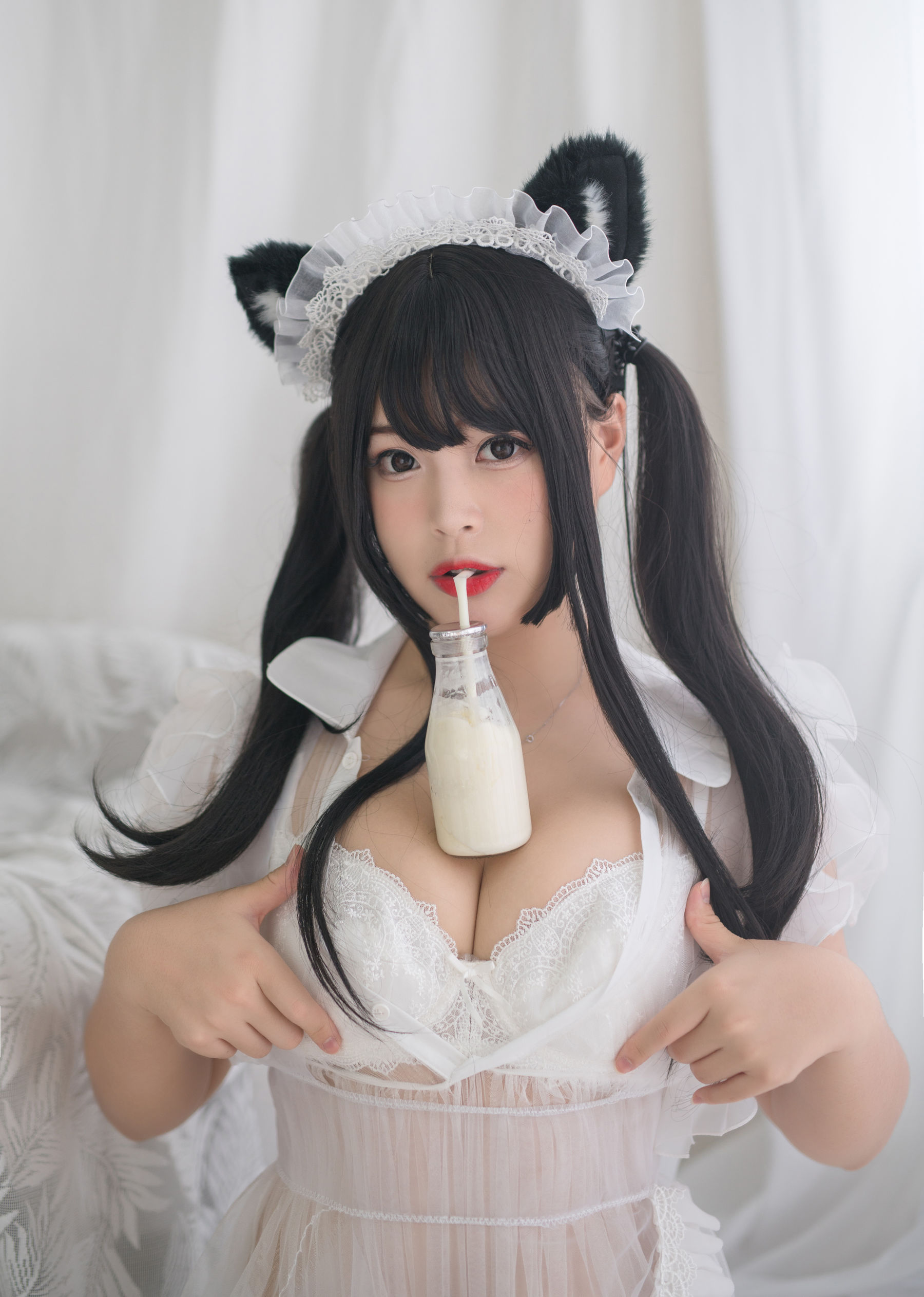 萌系小姐姐 -白烨- - 白猫透明女仆  第16张