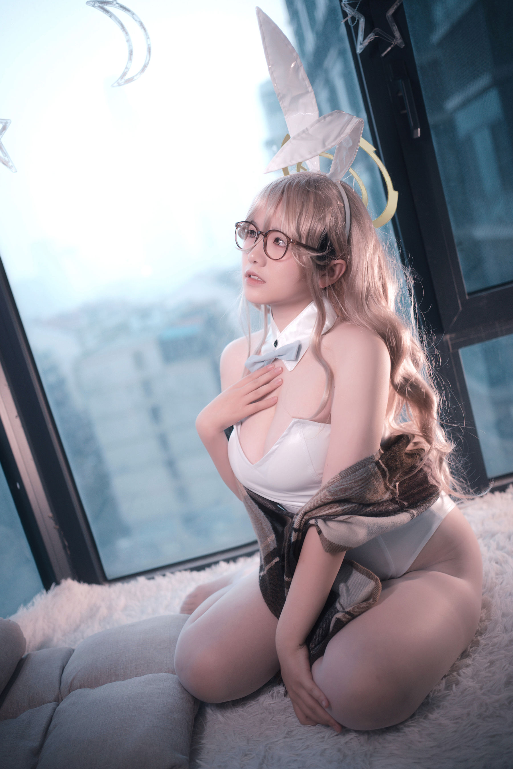 阿半今天很开心 - 蔚蓝档案 室笠茜 兔女郎  第6张