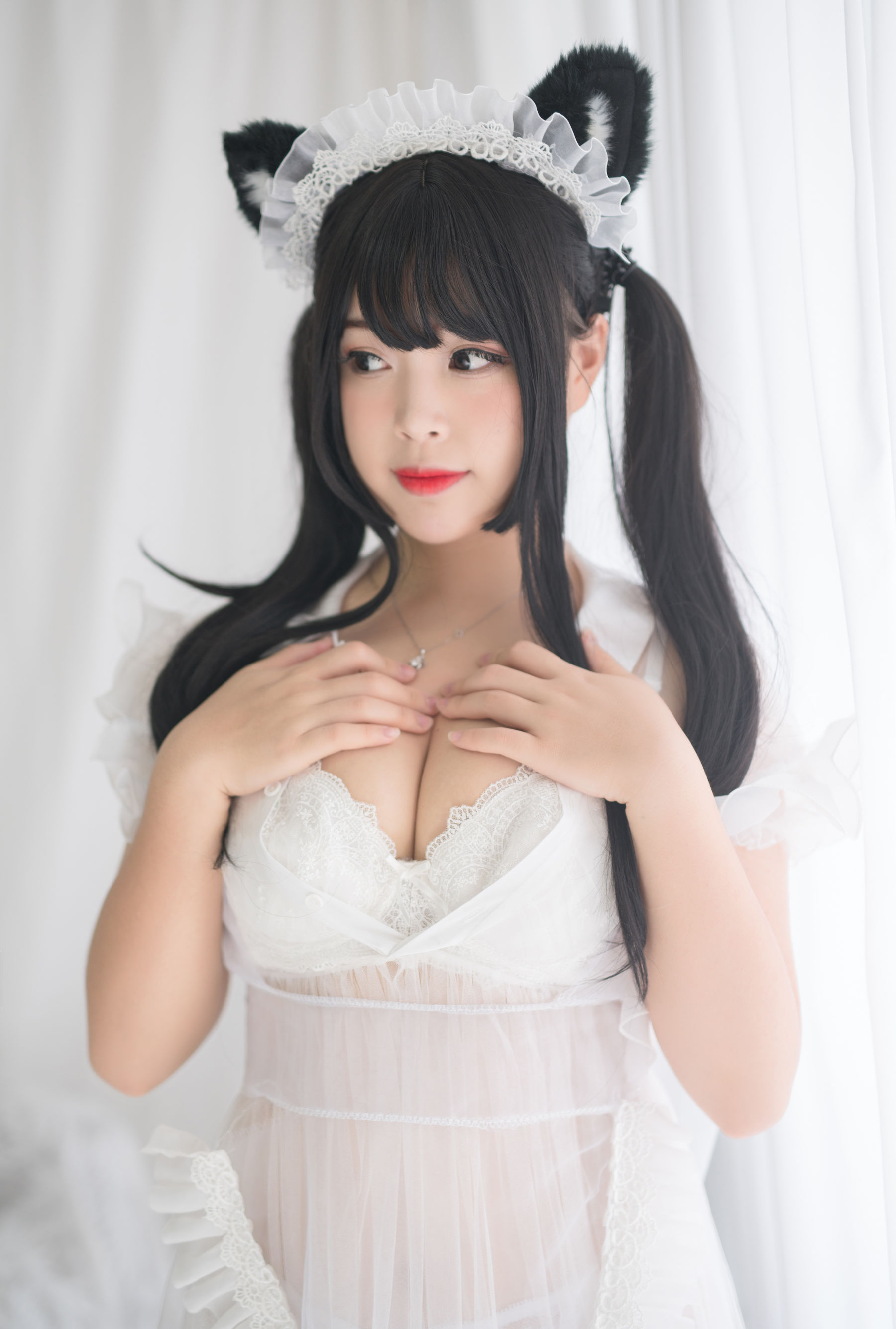 萌系小姐姐 -白烨- - 白猫透明女仆  第65张