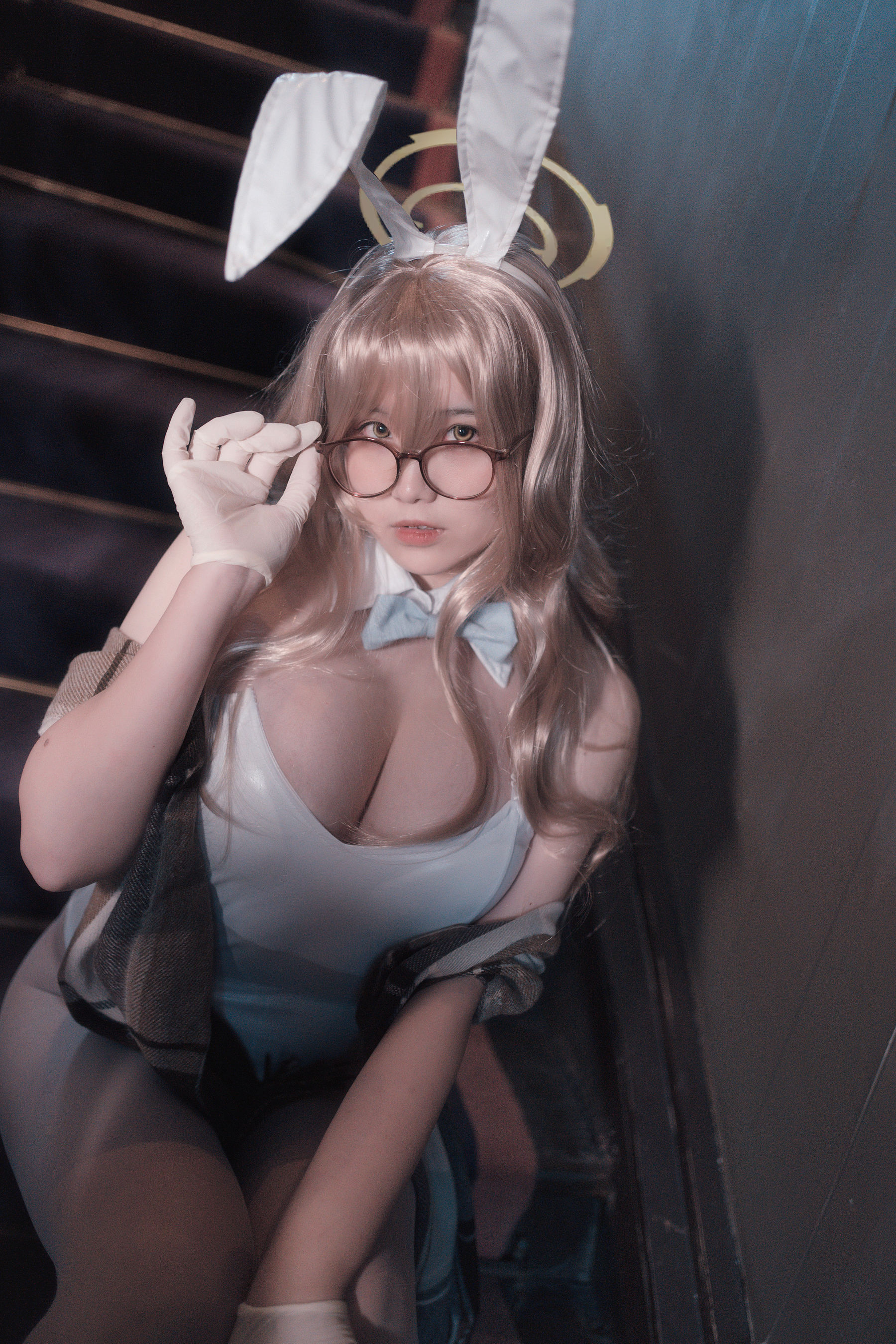 阿半今天很开心 - 蔚蓝档案 室笠茜 兔女郎  第4张