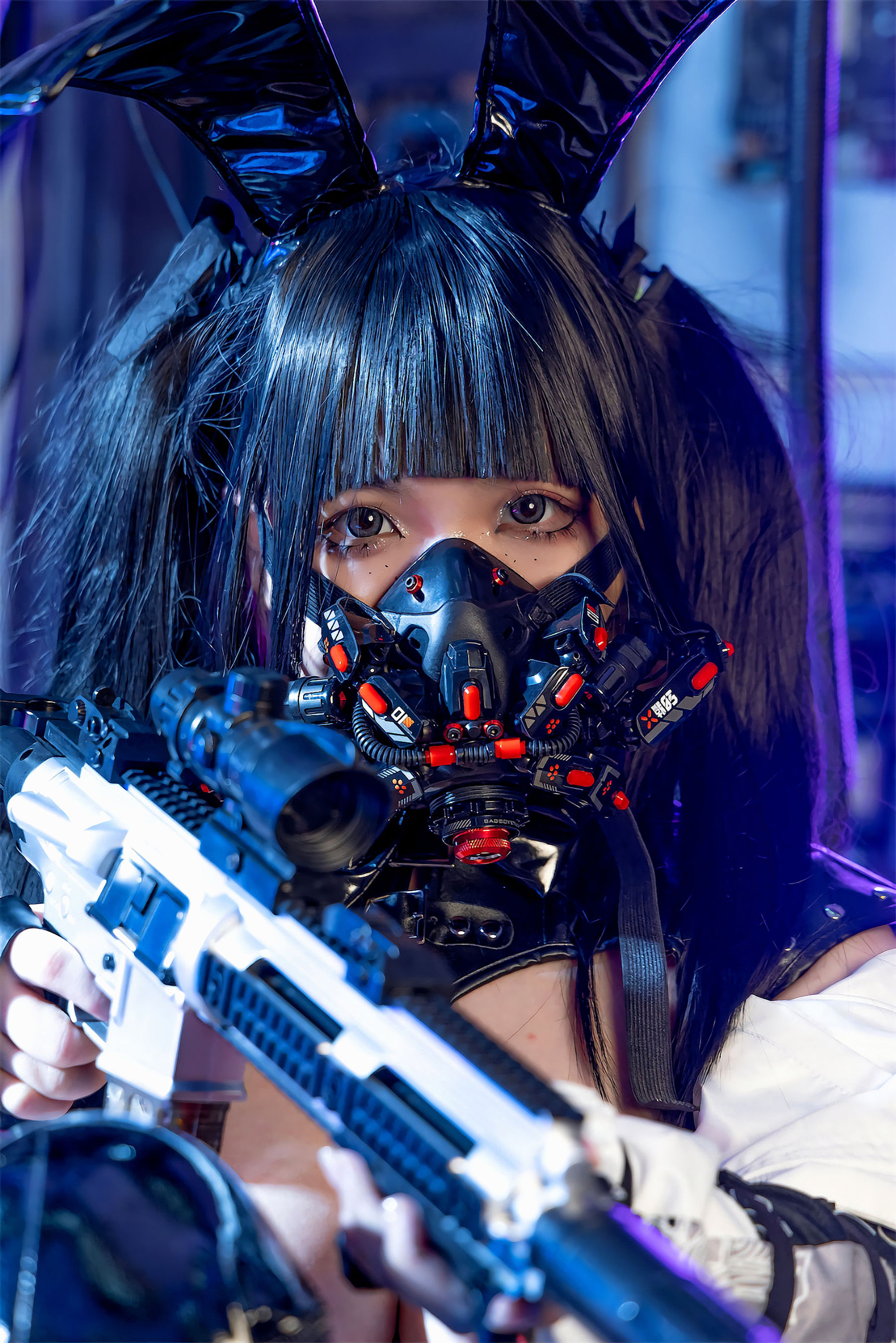 自闭颜球球 (无颜小天使wy) - 赛博 透明兔女郎  第6张