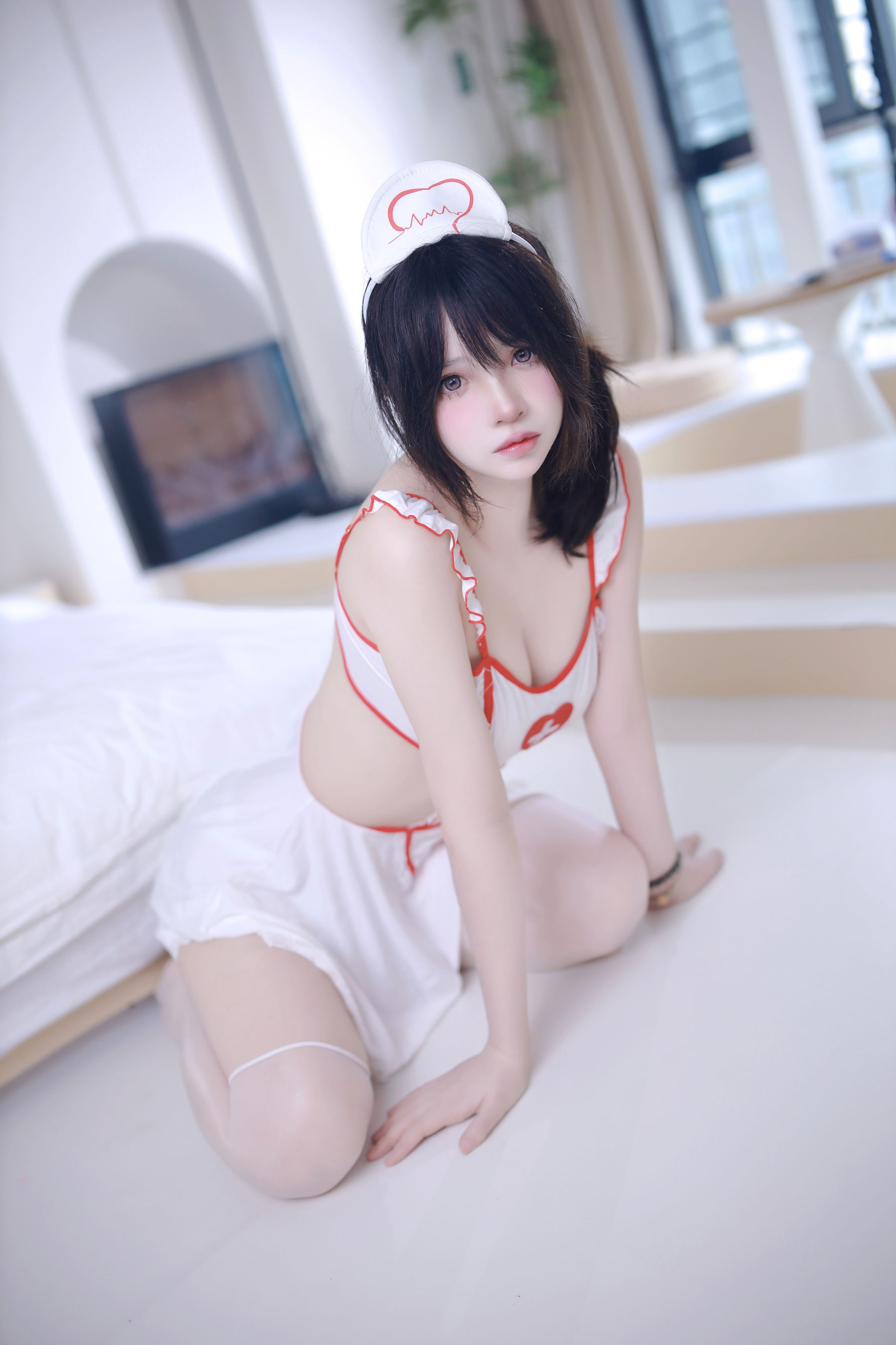 疯猫ss - 少女衣橱 粉护士  第7张