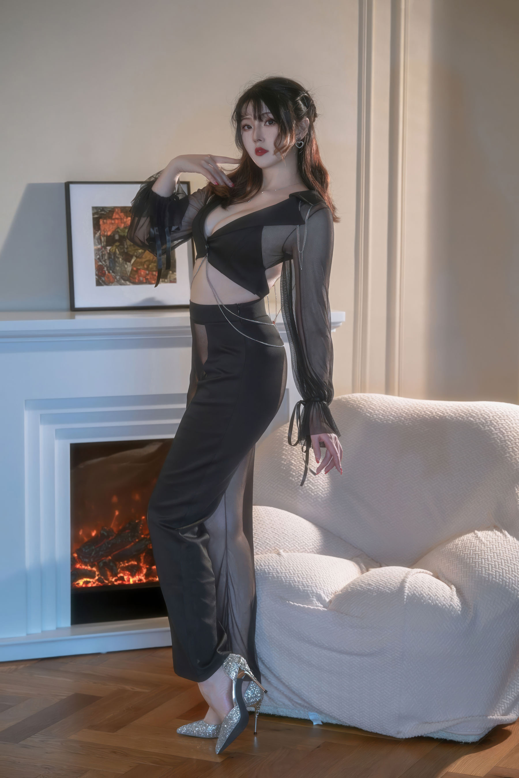 Natsuko夏夏子 - 朦胧OL  第2张