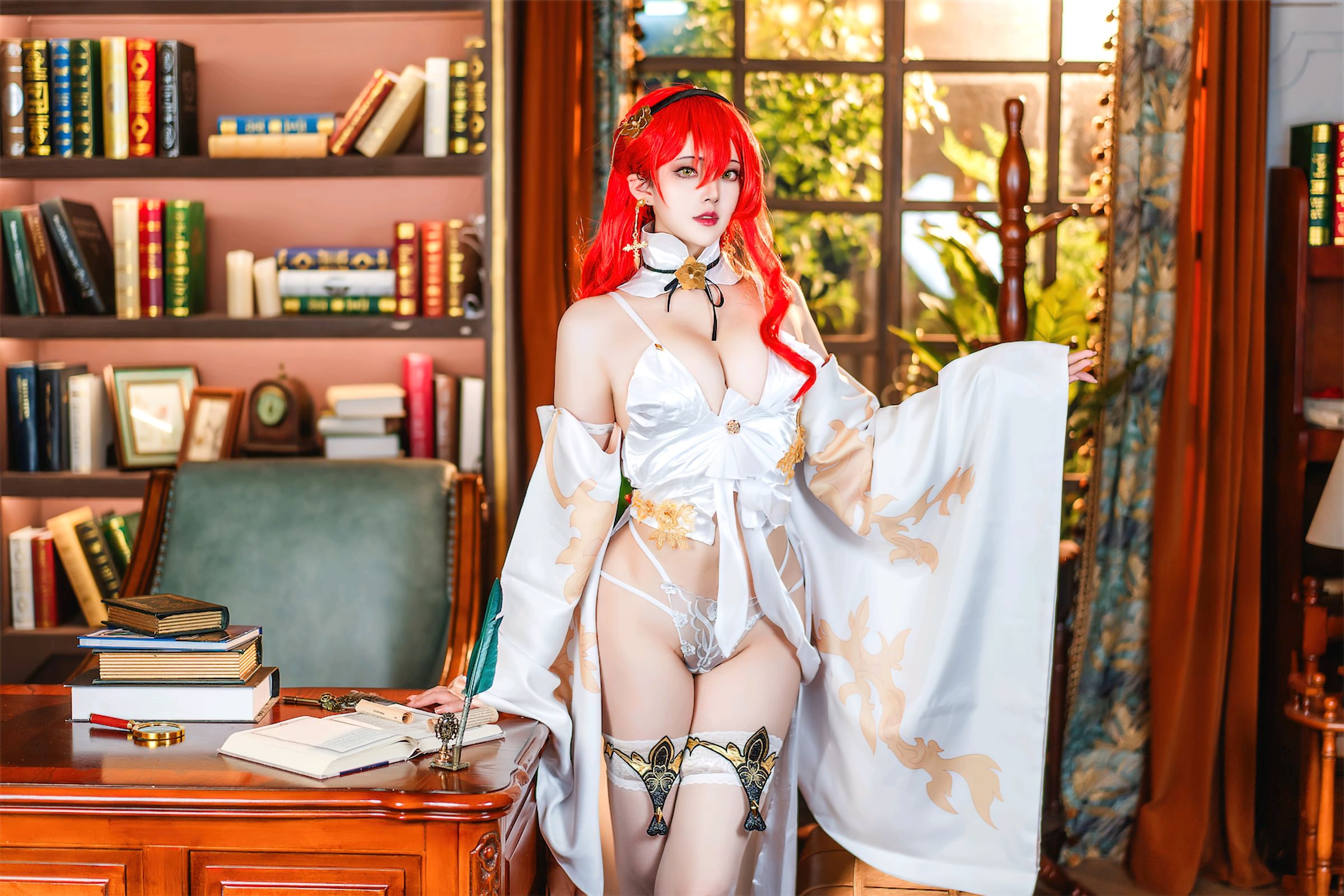 Natsuko夏夏子 - 崩坏：星穹铁道 姬子礼服  第3张