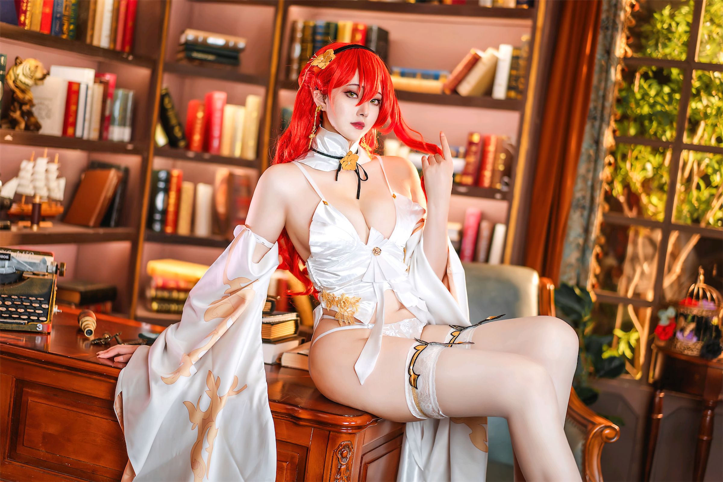 Natsuko夏夏子 - 崩坏：星穹铁道 姬子礼服  第9张