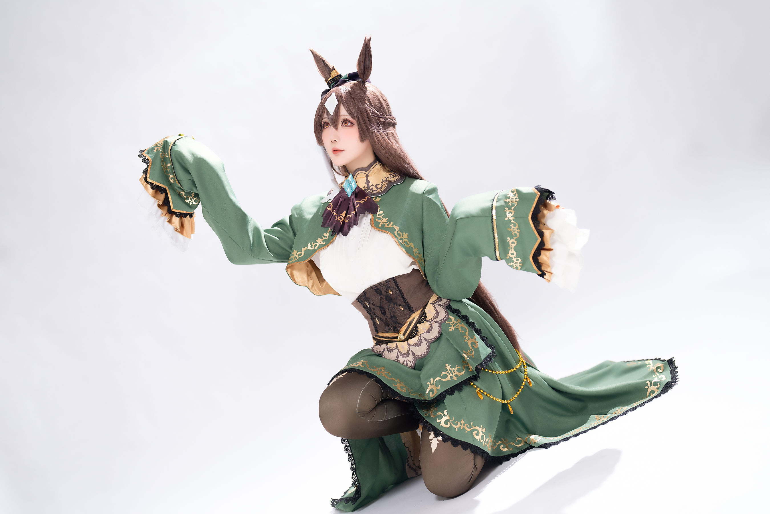 Coser小姐姐 星之迟迟 - 赛马娘 里见光钻 梦想的回应  第27张