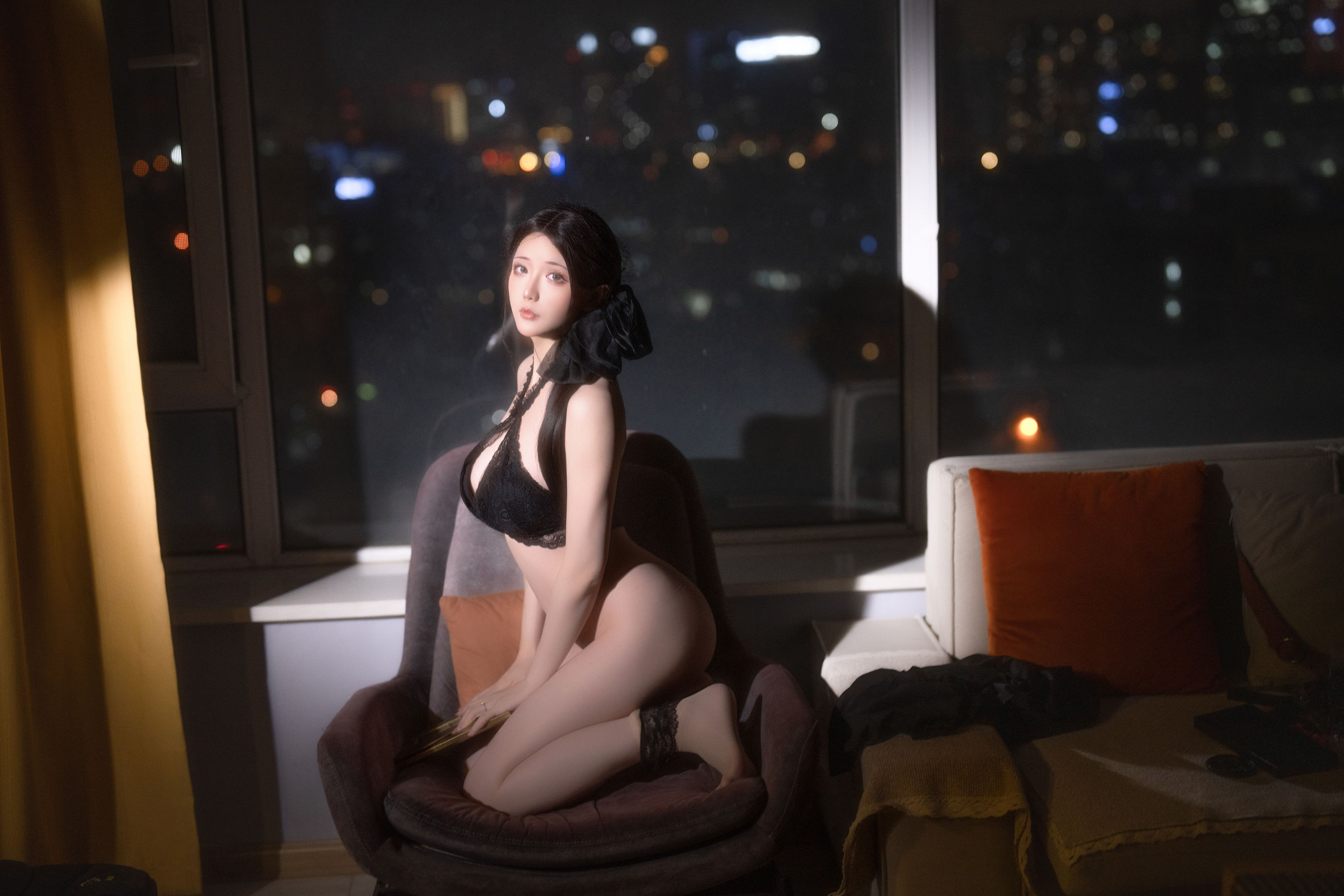 Coser小姐姐 星之迟迟 - 同事的未亡人太太  第18张