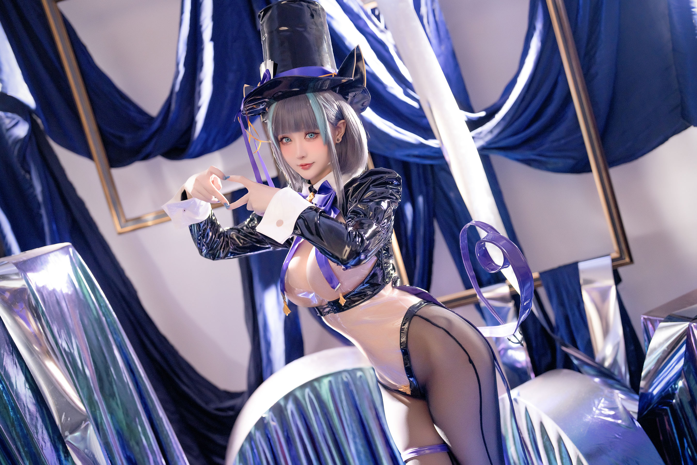 Coser小姐姐 星之迟迟 - 碧蓝航线 柴郡  第12张