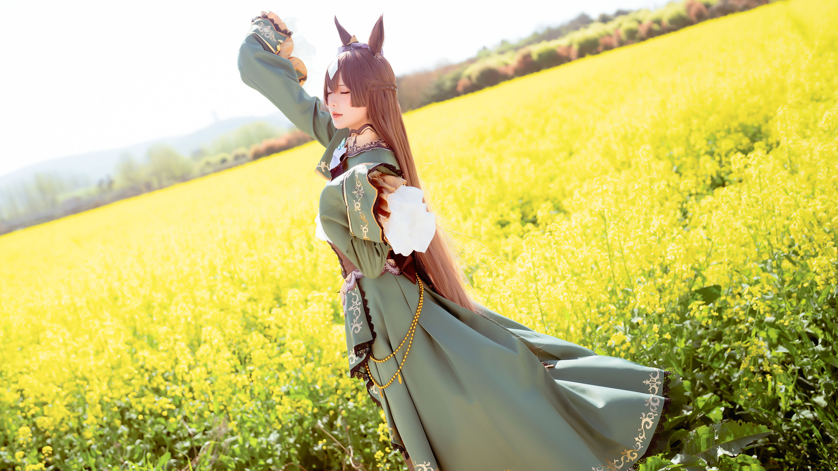 Coser小姐姐 星之迟迟 - 赛马娘 里见光钻 梦想的回应  第2张