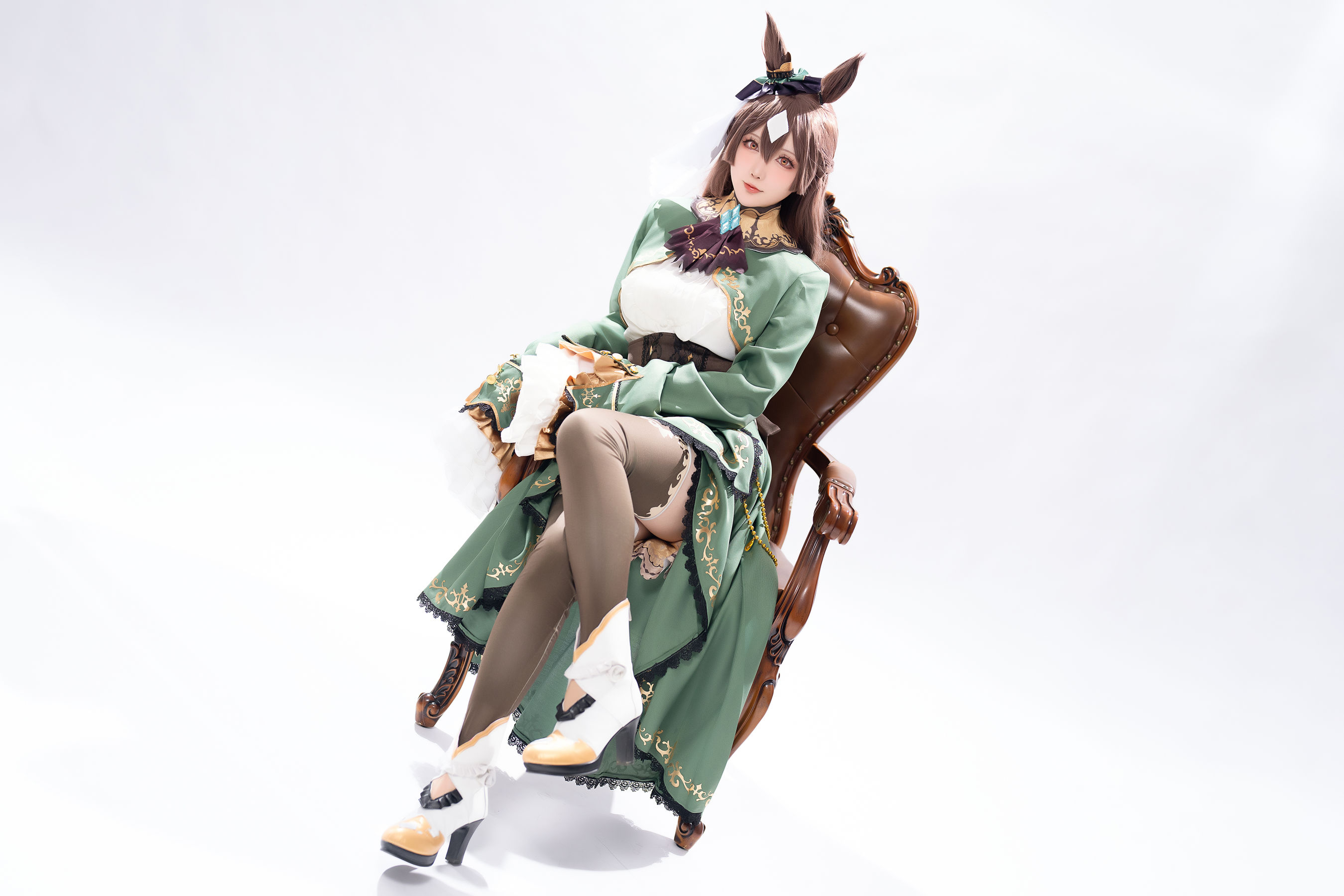 Coser小姐姐 星之迟迟 - 赛马娘 里见光钻 梦想的回应  第18张