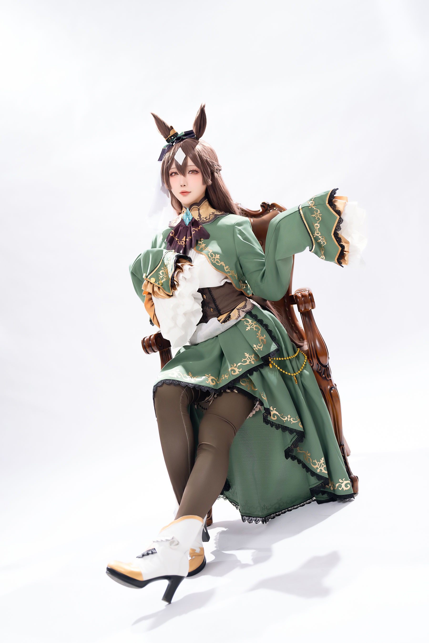 Coser小姐姐 星之迟迟 - 赛马娘 里见光钻 梦想的回应  第19张