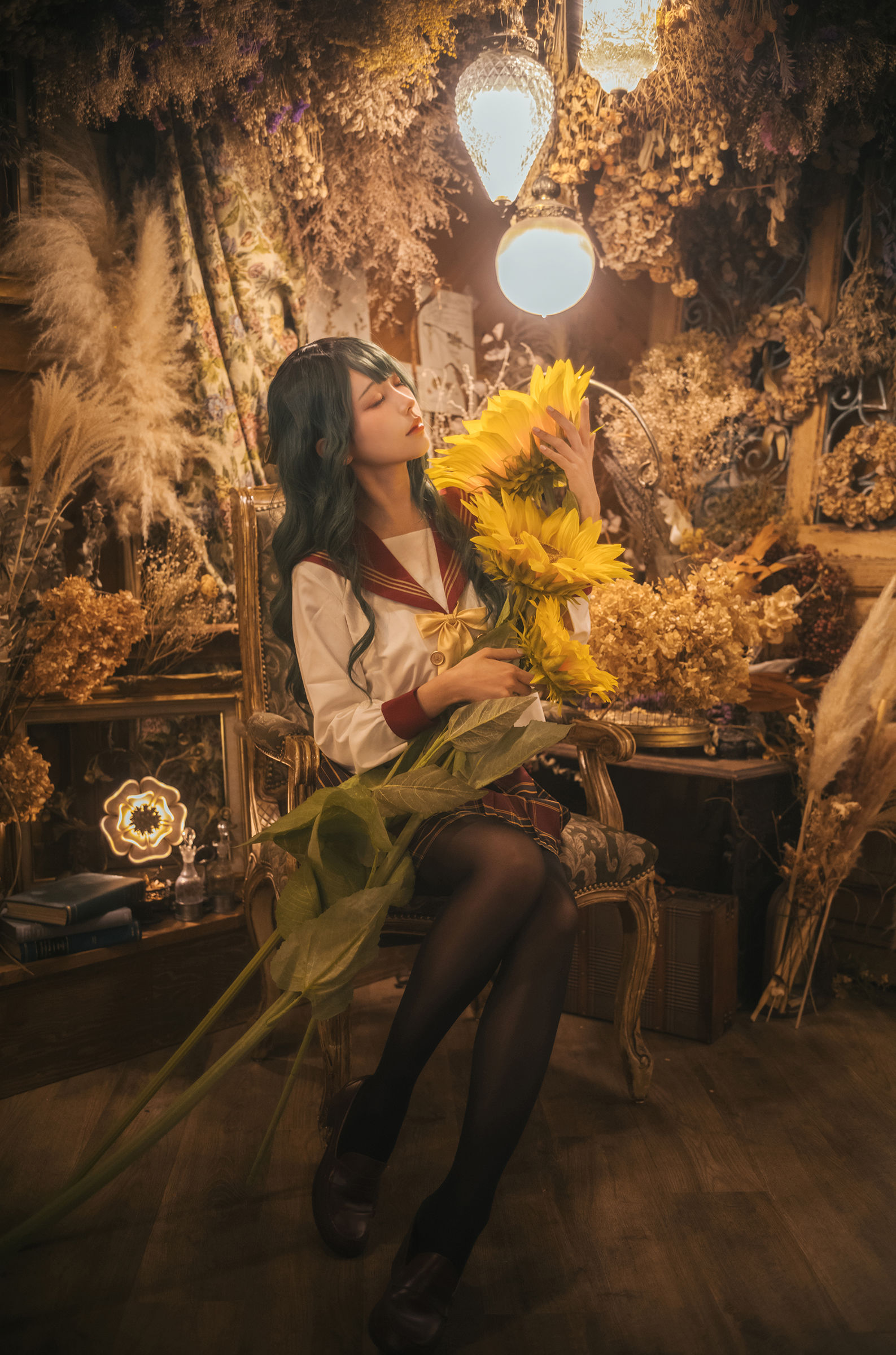 Ely_eee(ElyEE子) - Kazami Yuuka ~ Uniform 幽香制服  第3张