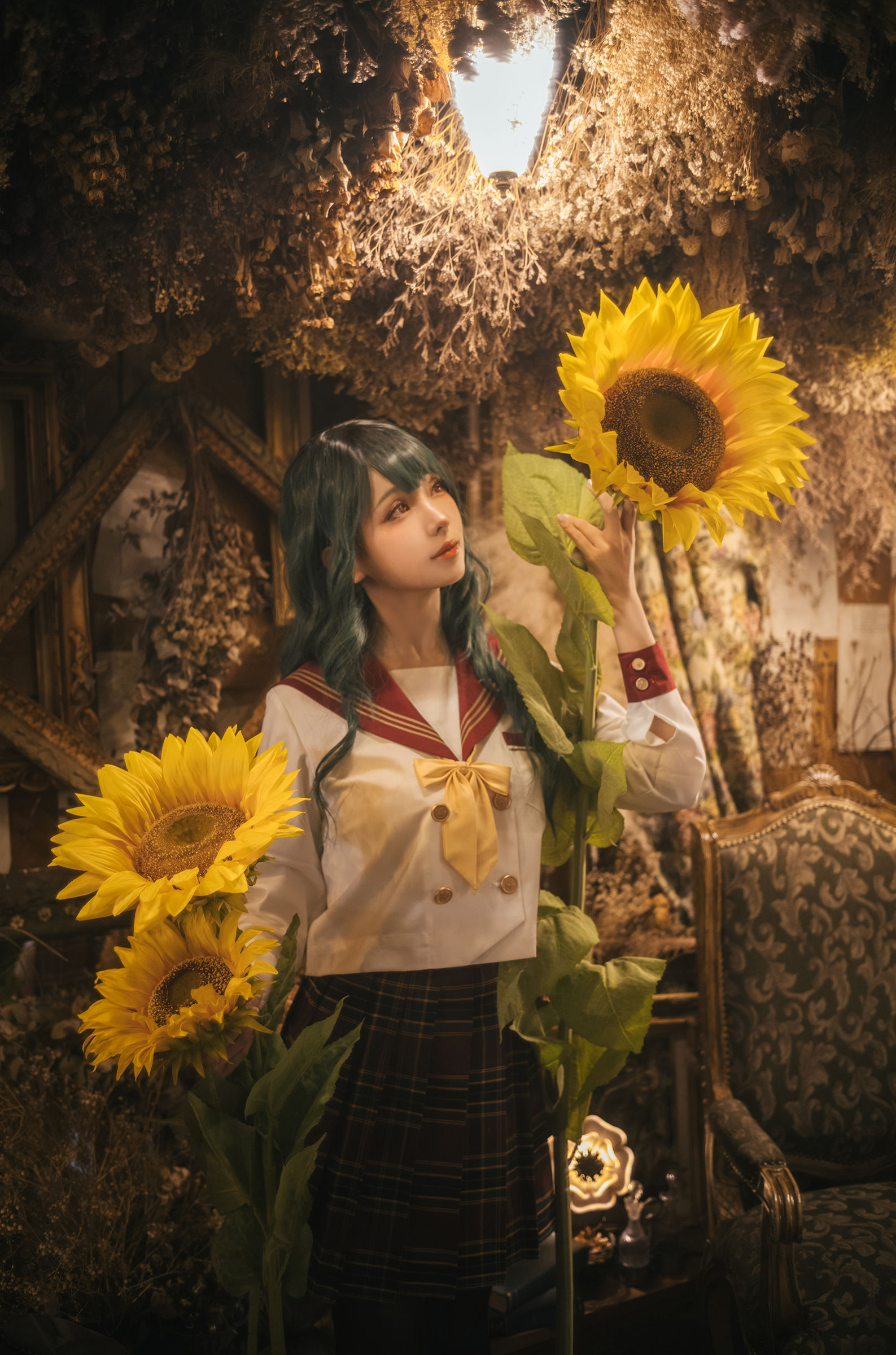 Ely_eee(ElyEE子) - Kazami Yuuka ~ Uniform 幽香制服  第3张