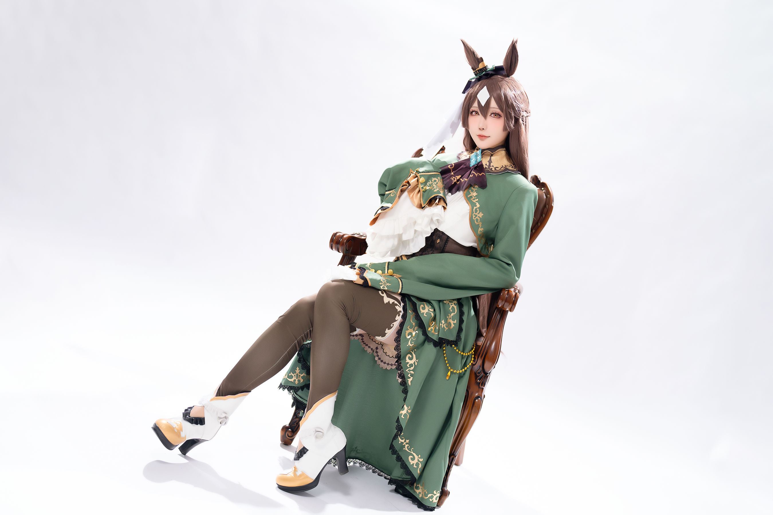 Coser小姐姐 星之迟迟 - 赛马娘 里见光钻 梦想的回应  第20张