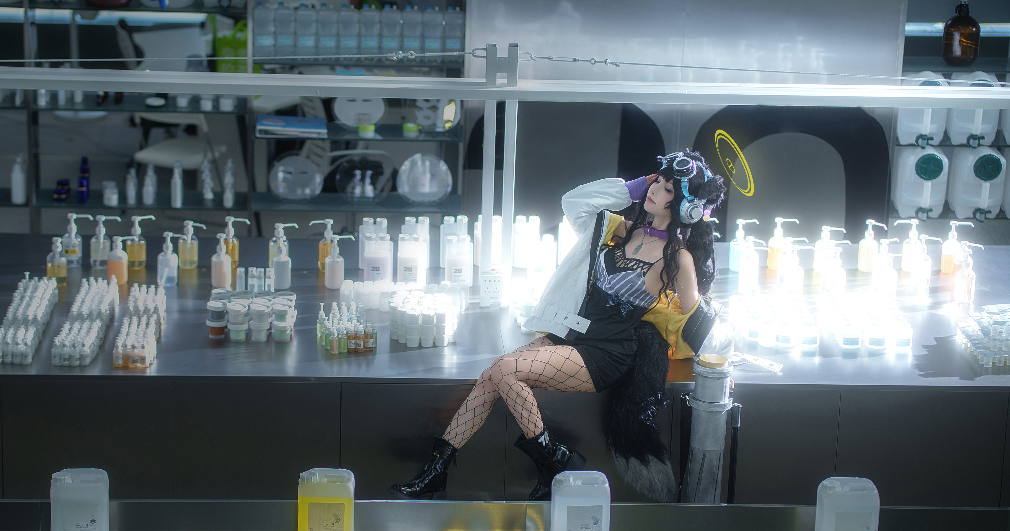 Cosplay美女 一千只猫薄禾 - 蔚蓝档案 阿洛娜  第3张