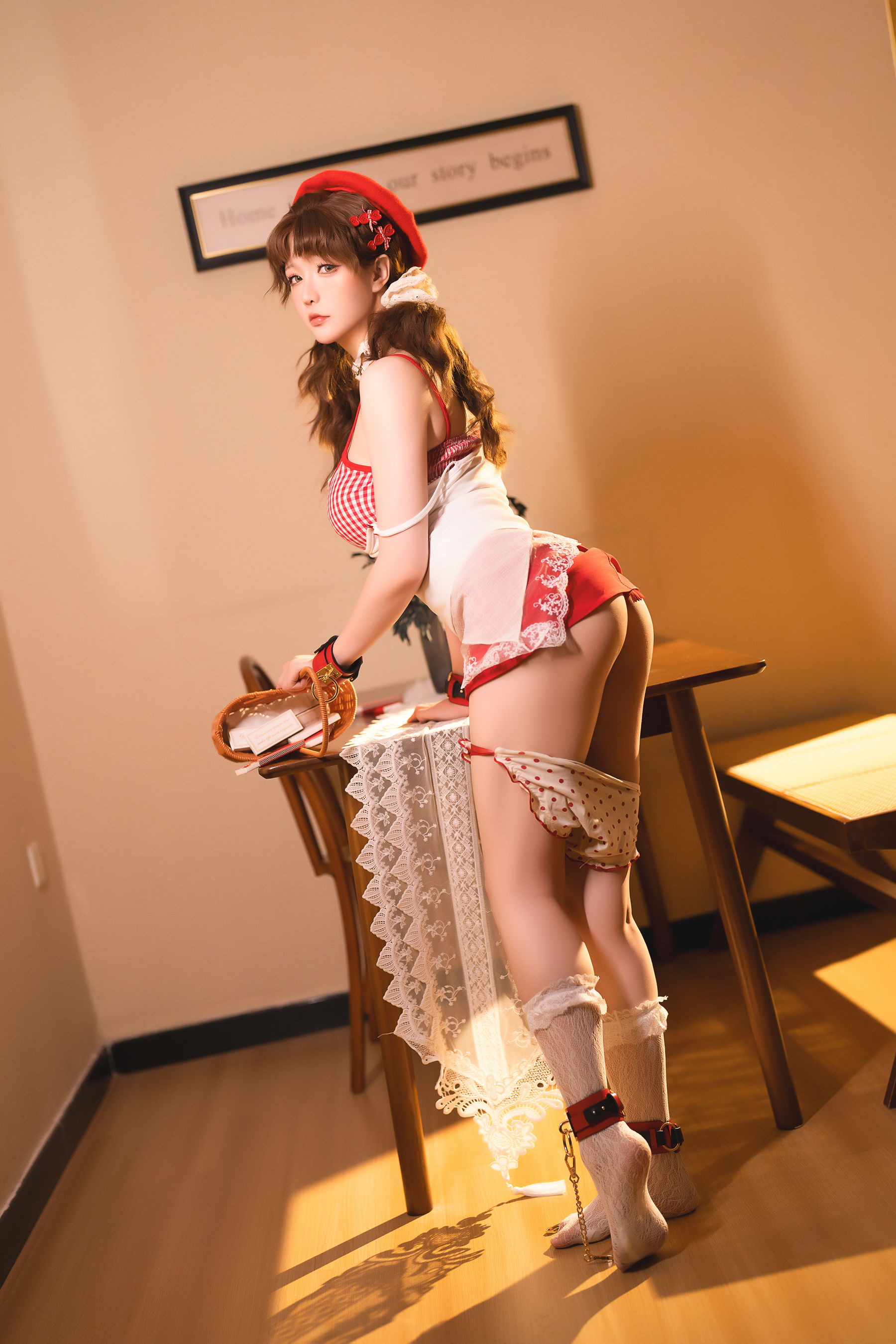 Coser小姐姐 星之迟迟 - 卖火柴的小红帽 打工篇&amp;爱宠篇  第75张