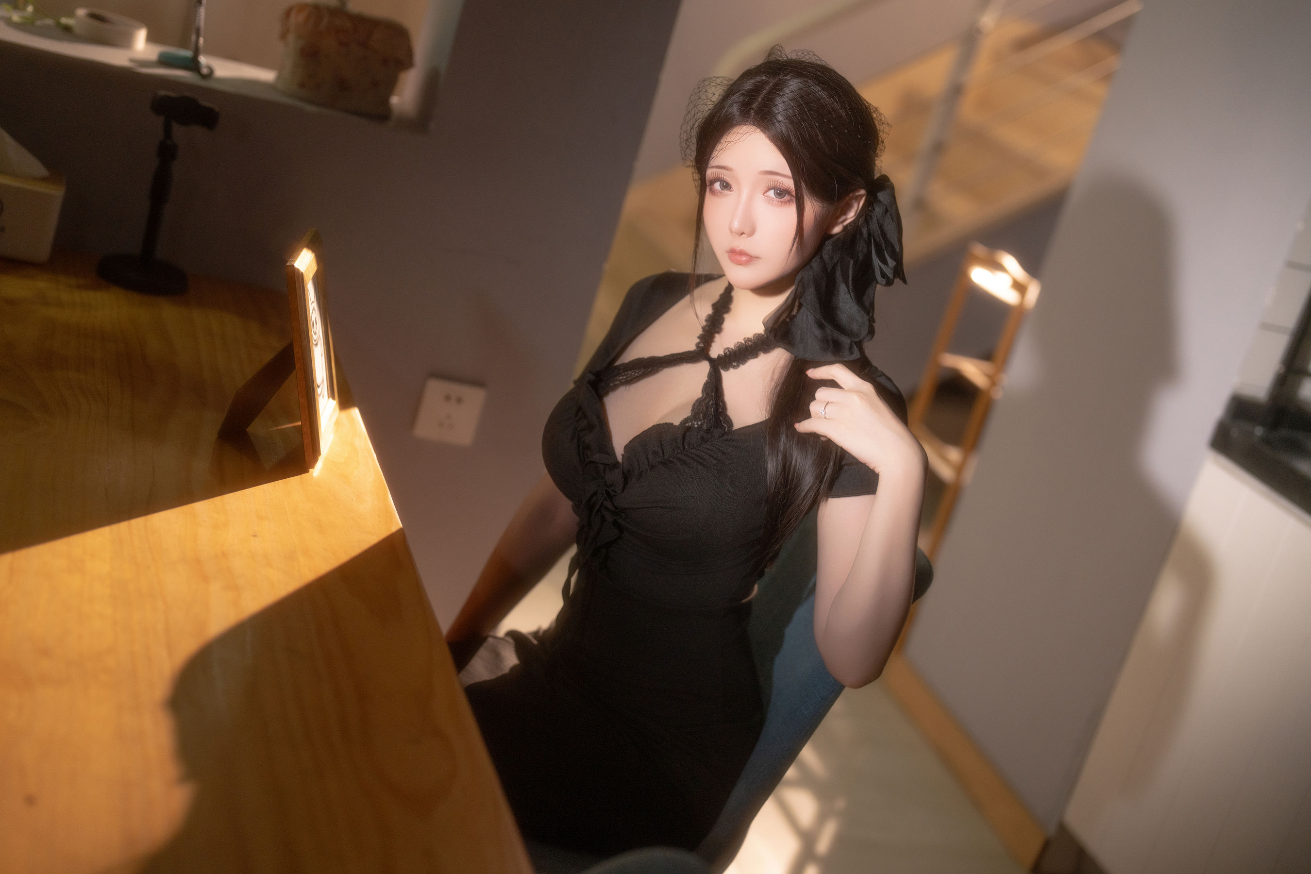 Coser小姐姐 星之迟迟 - 同事的未亡人太太  第3张