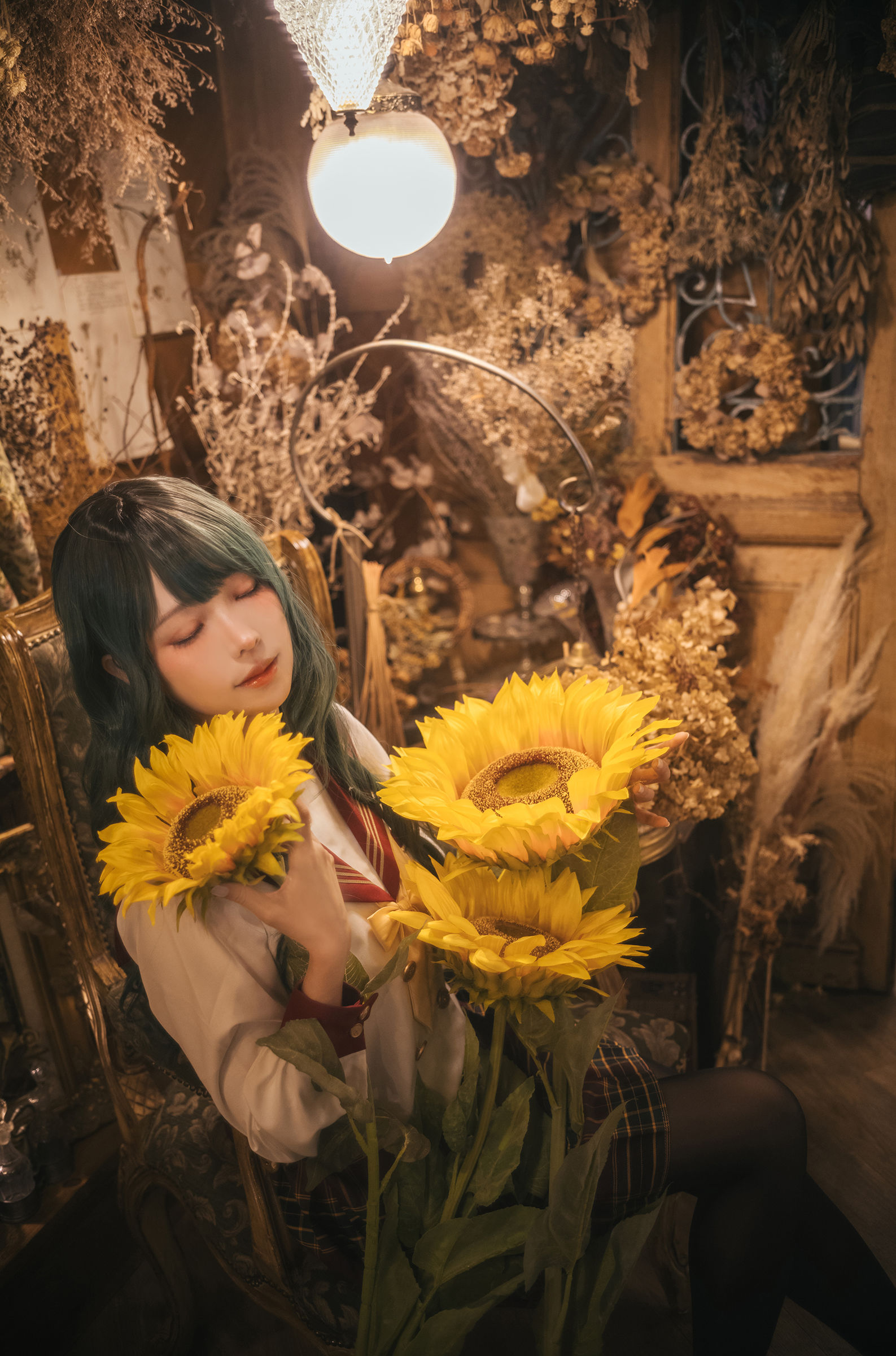 Ely_eee(ElyEE子) - Kazami Yuuka ~ Uniform 幽香制服  第3张