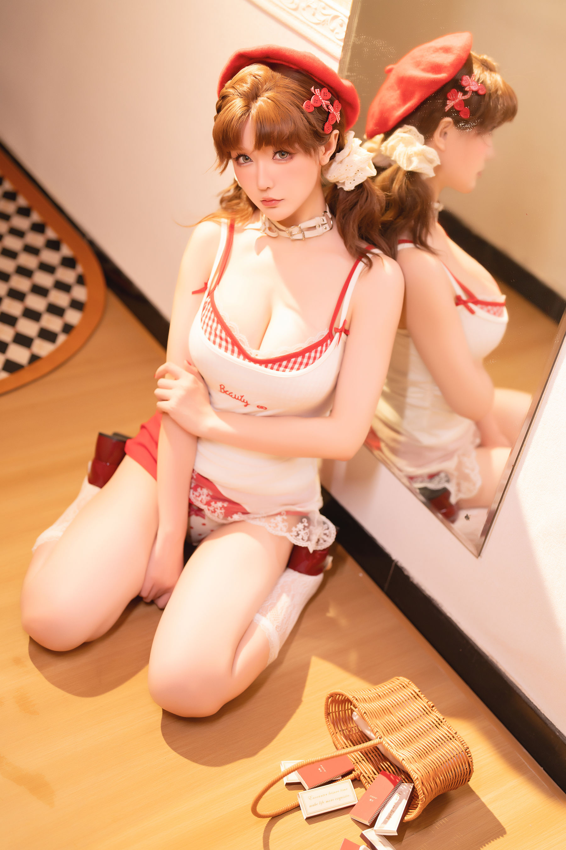 Coser小姐姐 星之迟迟 - 卖火柴的小红帽 打工篇&amp;爱宠篇  第6张