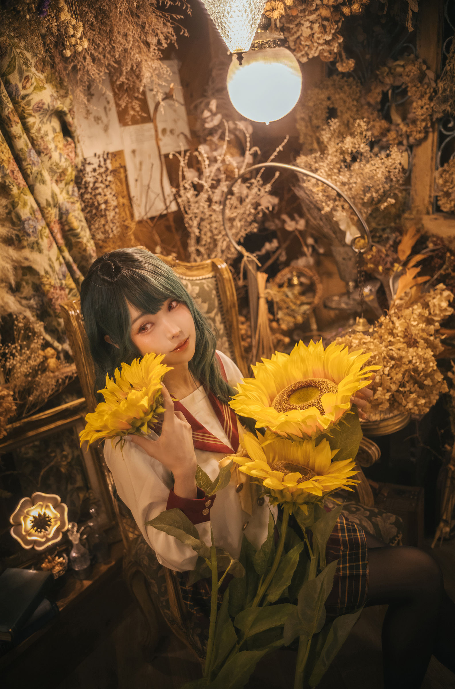 Ely_eee(ElyEE子) - Kazami Yuuka ~ Uniform 幽香制服  第3张