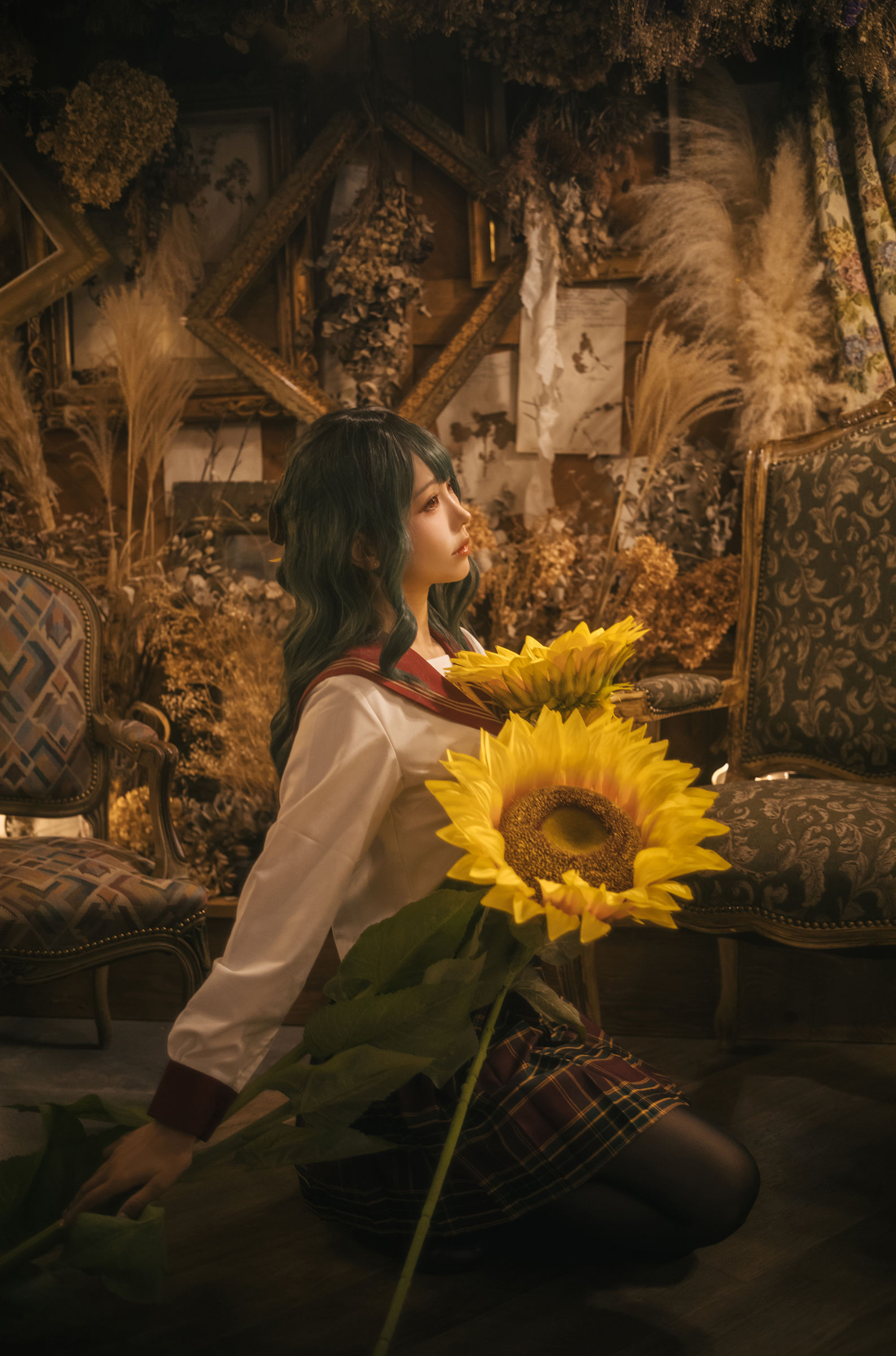 Ely_eee(ElyEE子) - Kazami Yuuka ~ Uniform 幽香制服  第8张