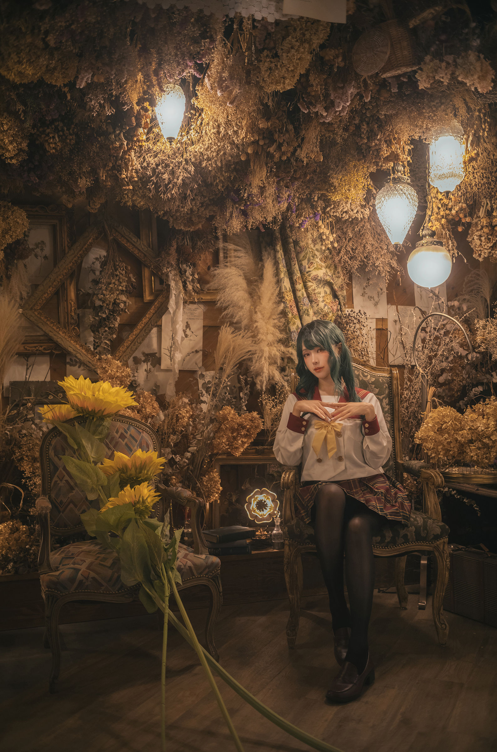 Ely_eee(ElyEE子) - Kazami Yuuka ~ Uniform 幽香制服  第3张