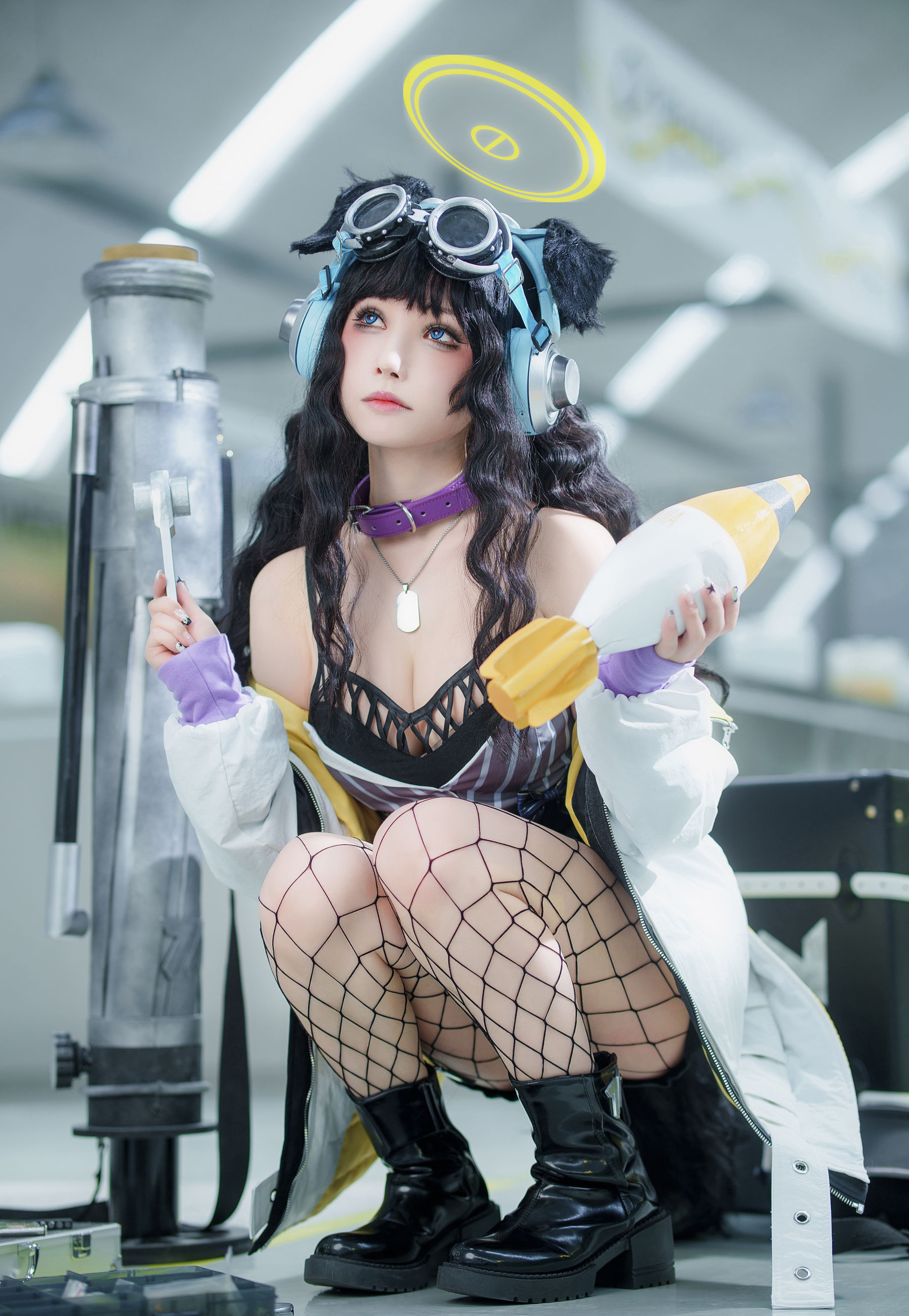 Cosplay美女 一千只猫薄禾 - 蔚蓝档案 阿洛娜