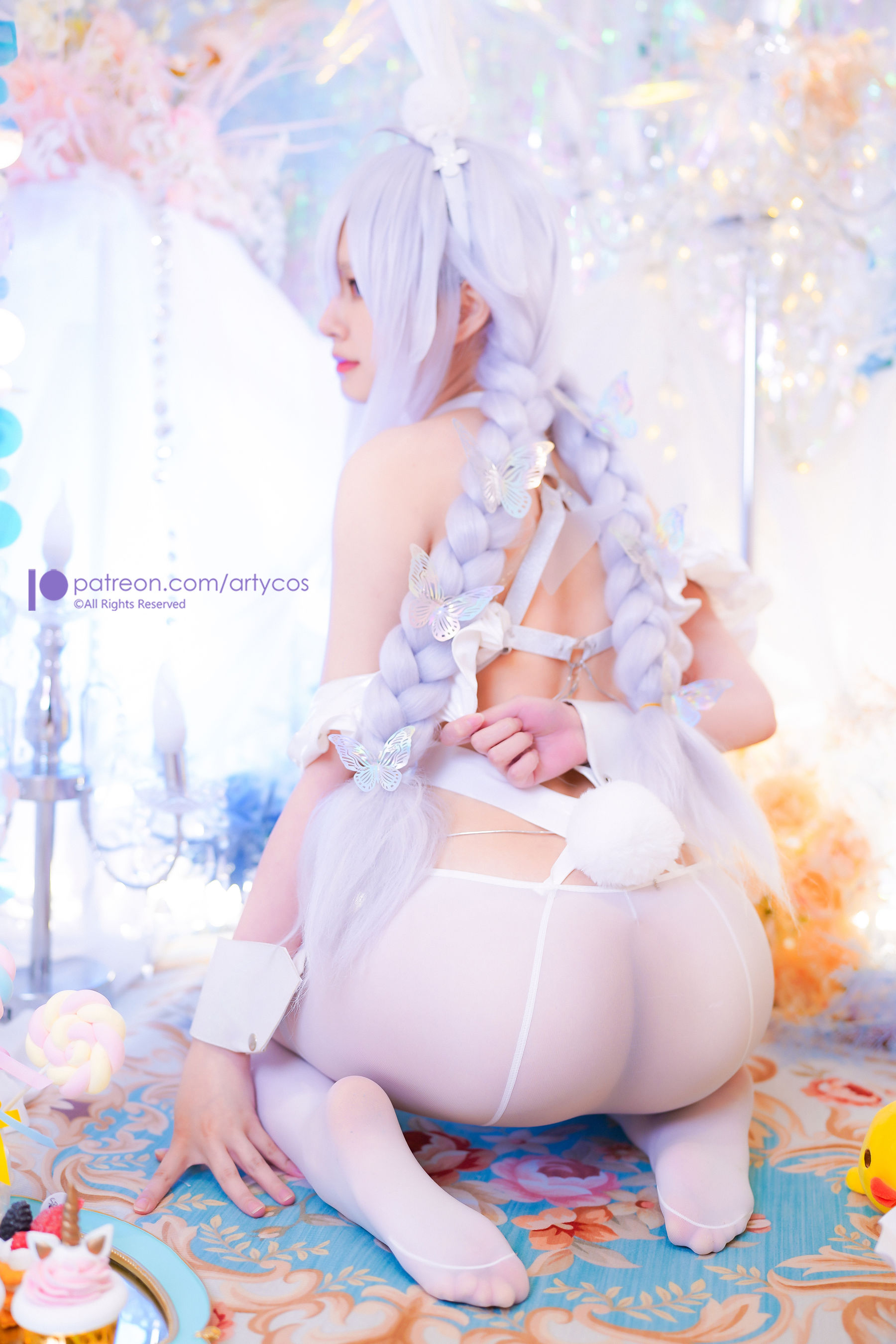 COS妹子 Arty亞緹 - Le Malin Bunny Girl (Azur Lane)  第4张