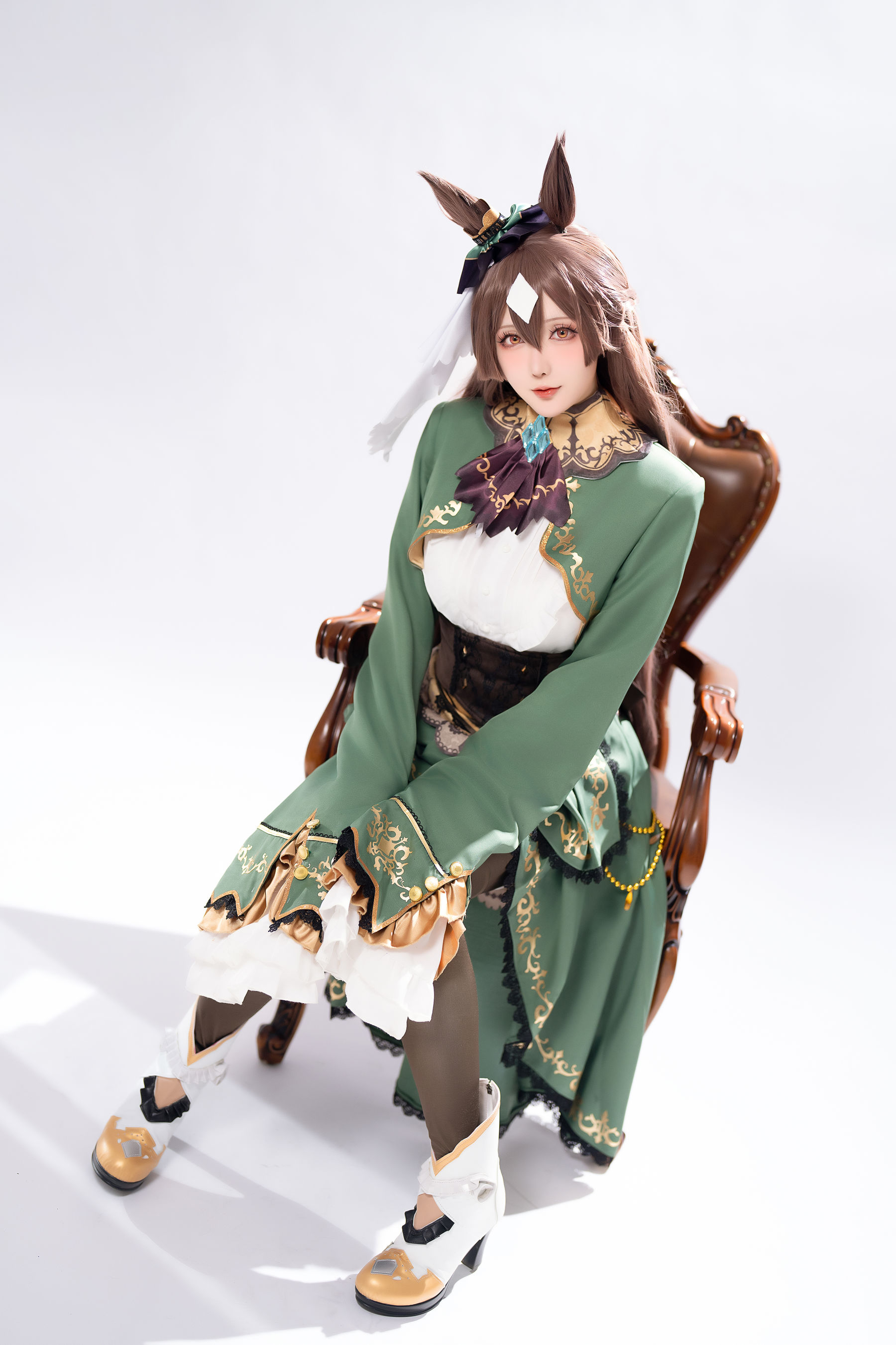 Coser小姐姐 星之迟迟 - 赛马娘 里见光钻 梦想的回应  第23张