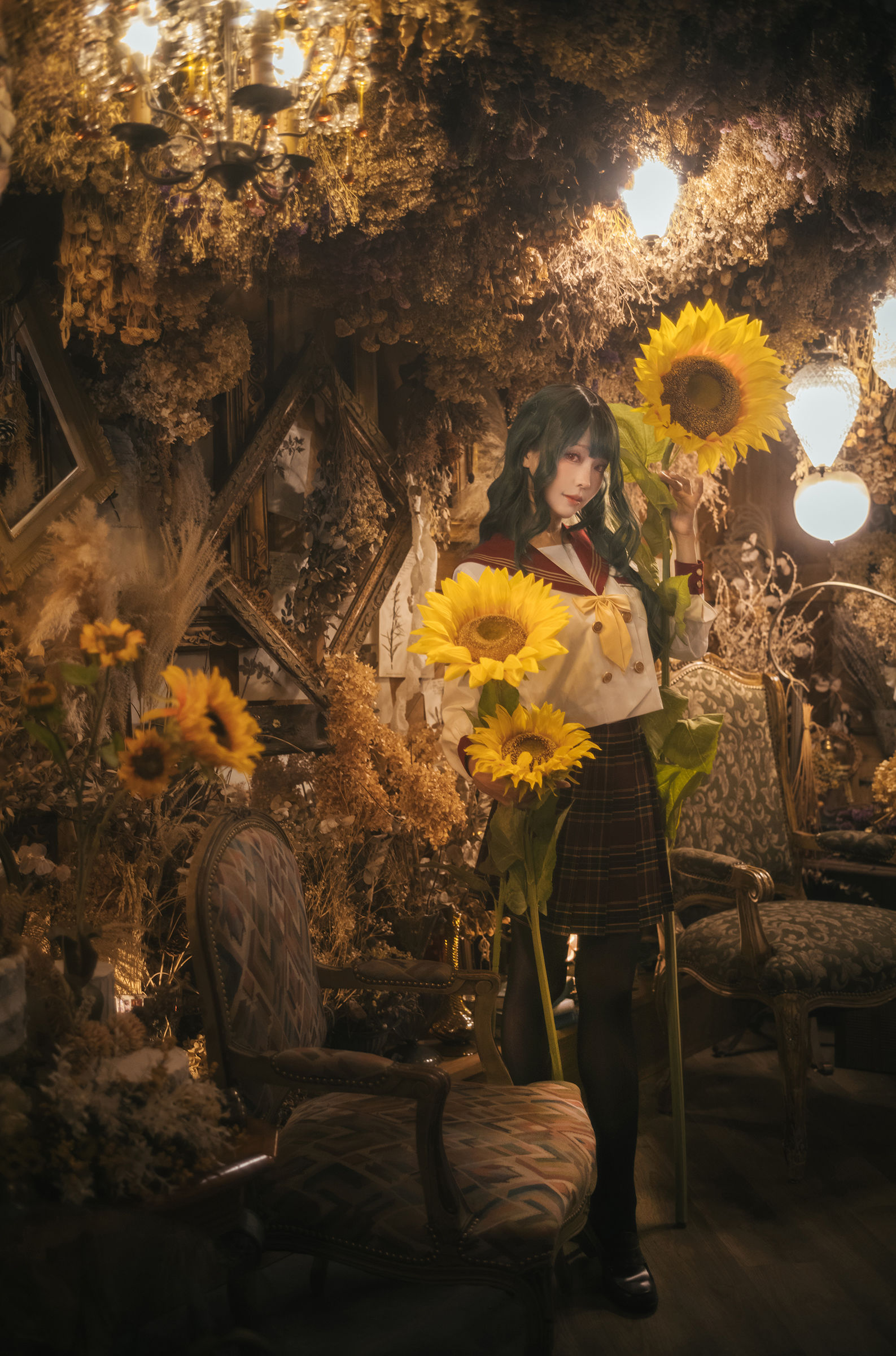 Ely_eee(ElyEE子) - Kazami Yuuka ~ Uniform 幽香制服  第4张