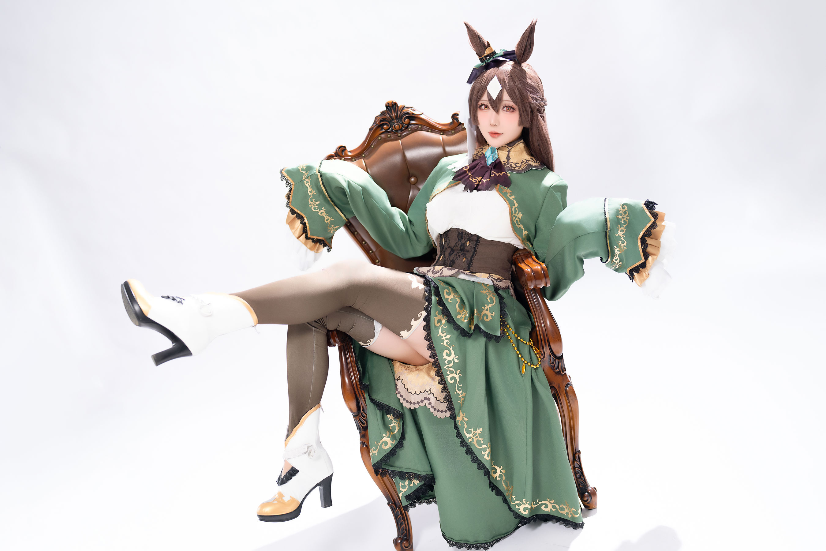 Coser小姐姐 星之迟迟 - 赛马娘 里见光钻 梦想的回应  第21张