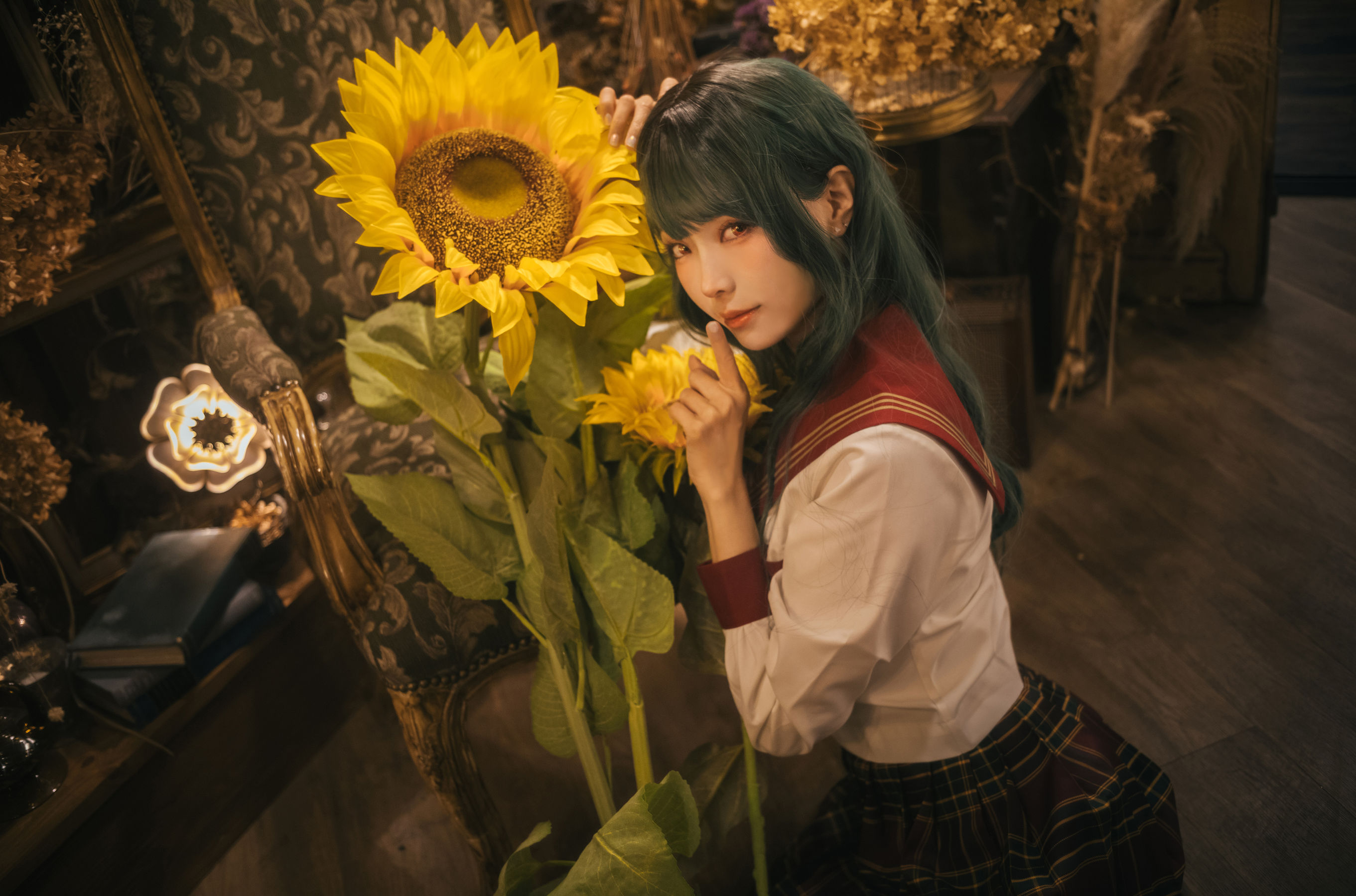Ely_eee(ElyEE子) - Kazami Yuuka ~ Uniform 幽香制服  第5张