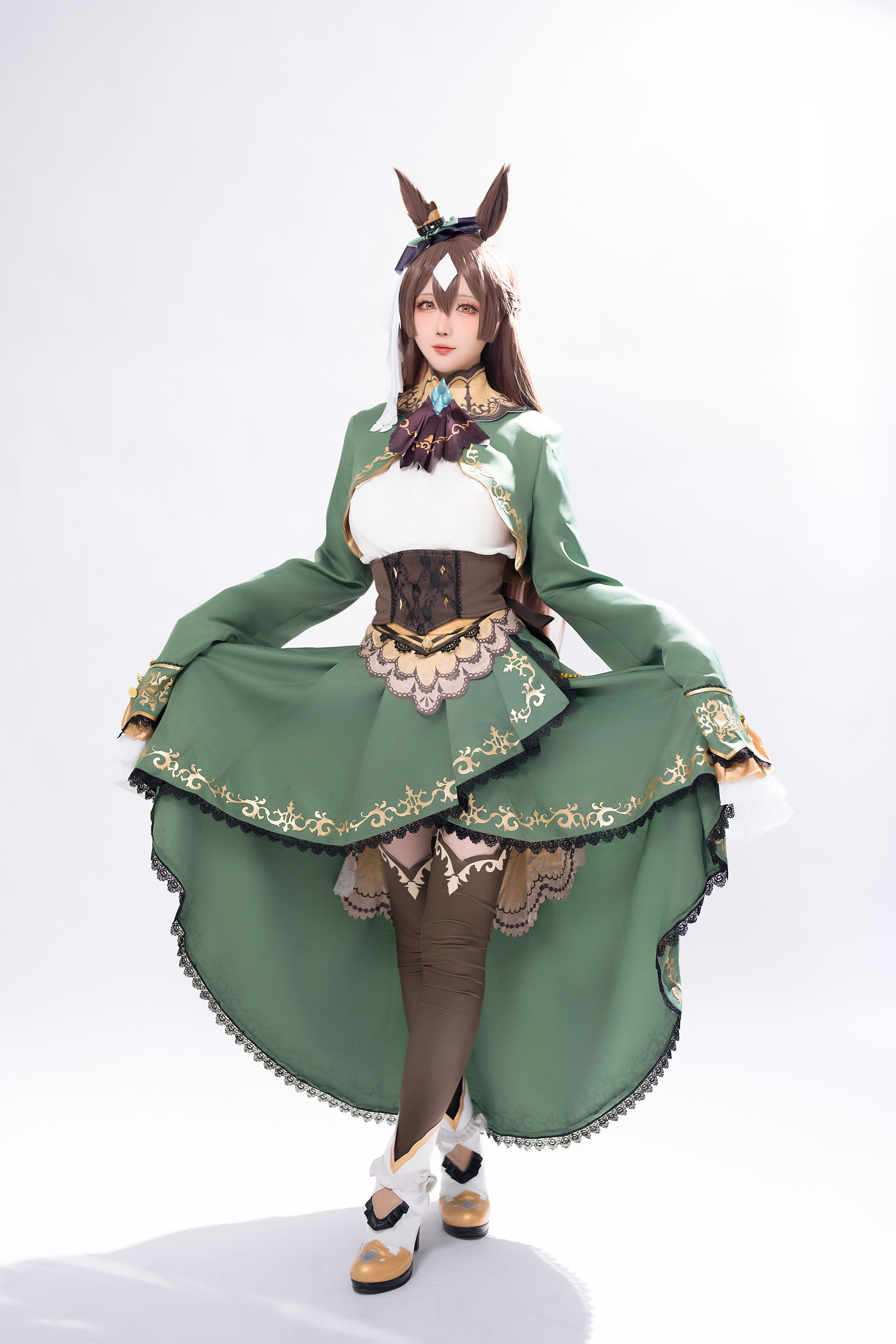 Coser小姐姐 星之迟迟 - 赛马娘 里见光钻 梦想的回应  第9张