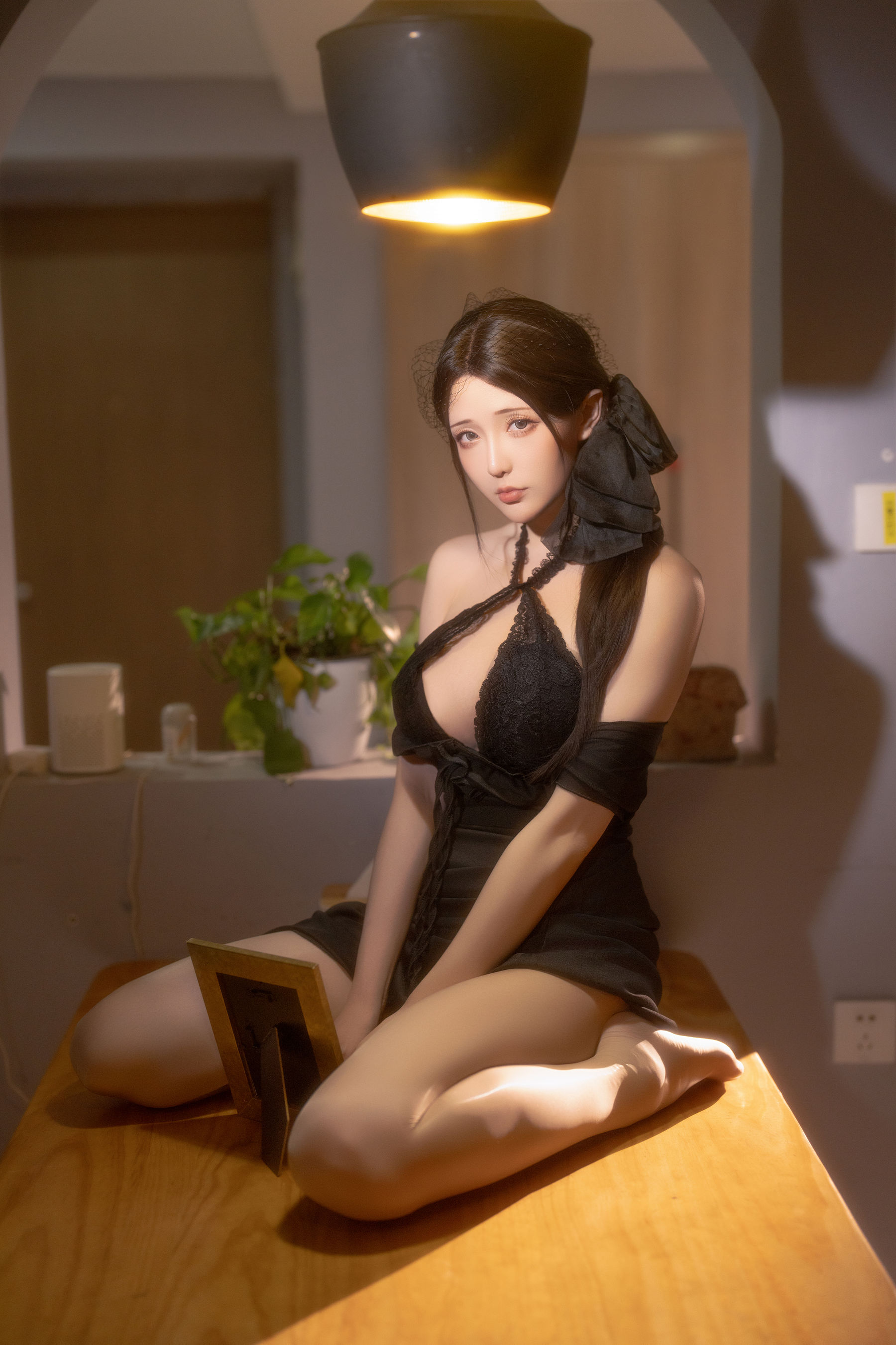 Coser小姐姐 星之迟迟 - 同事的未亡人太太  第46张