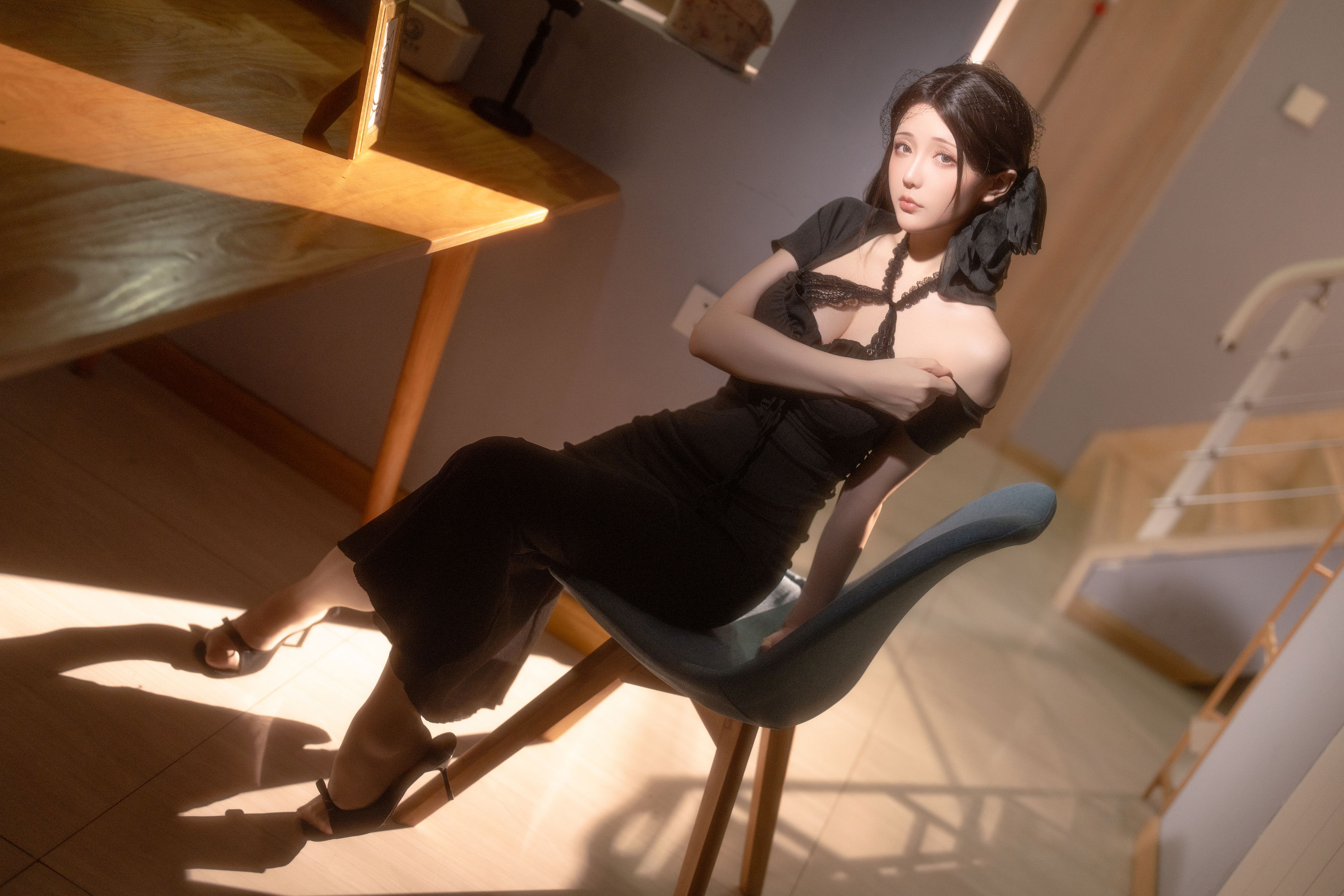 Coser小姐姐 星之迟迟 - 同事的未亡人太太  第4张