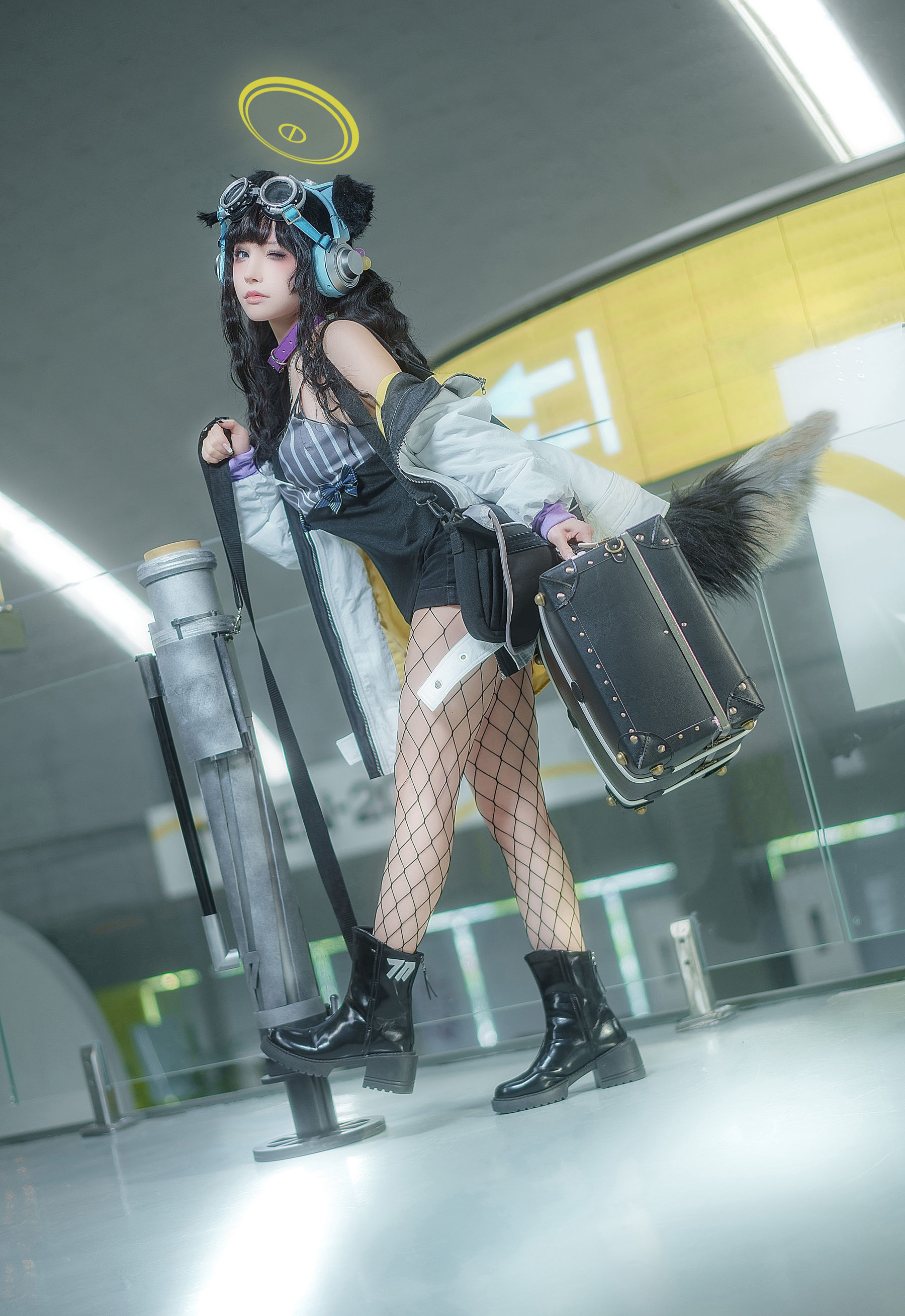 Cosplay美女 一千只猫薄禾 - 蔚蓝档案 阿洛娜  第3张