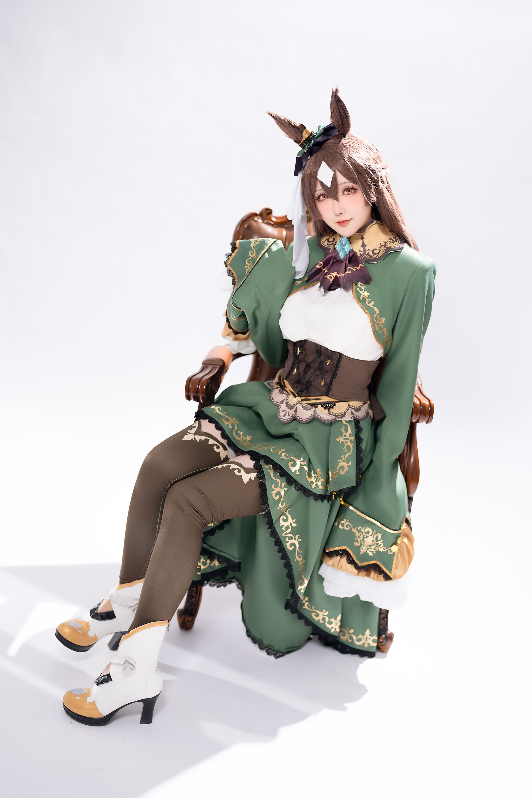 Coser小姐姐 星之迟迟 - 赛马娘 里见光钻 梦想的回应  第22张