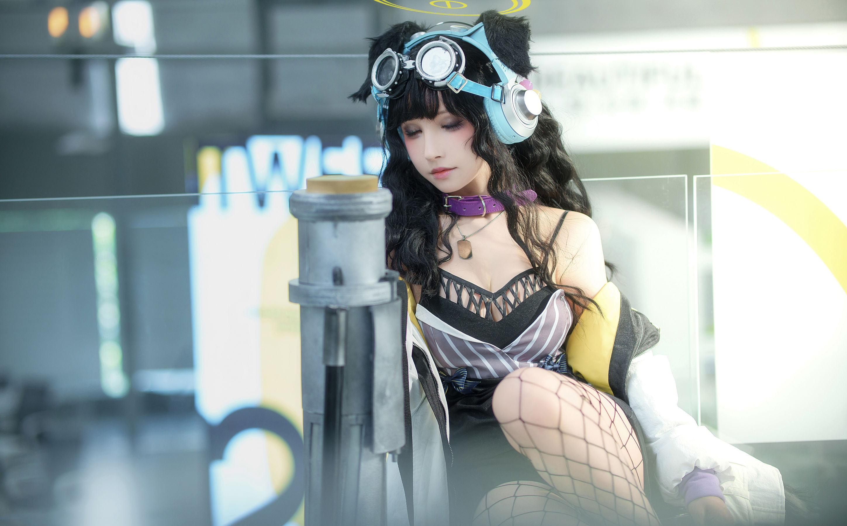Cosplay美女 一千只猫薄禾 - 蔚蓝档案 阿洛娜  第5张