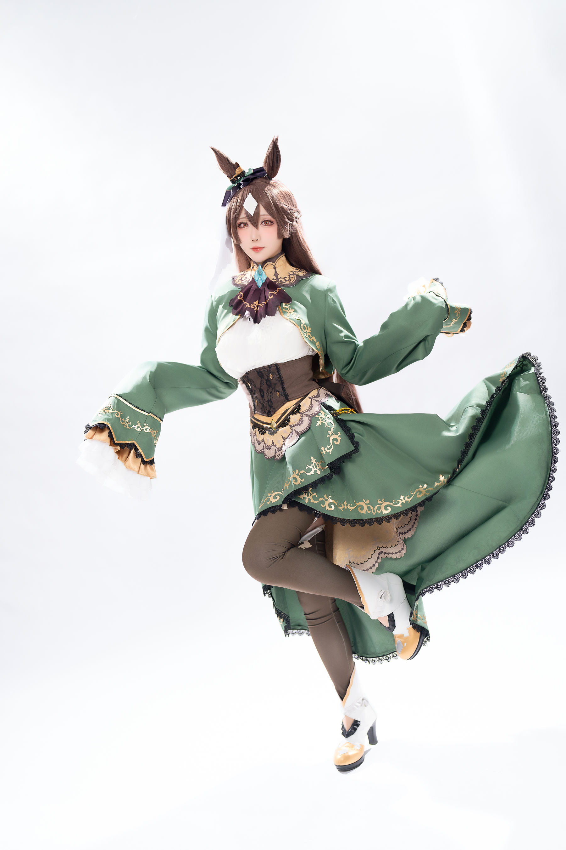 Coser小姐姐 星之迟迟 - 赛马娘 里见光钻 梦想的回应  第16张