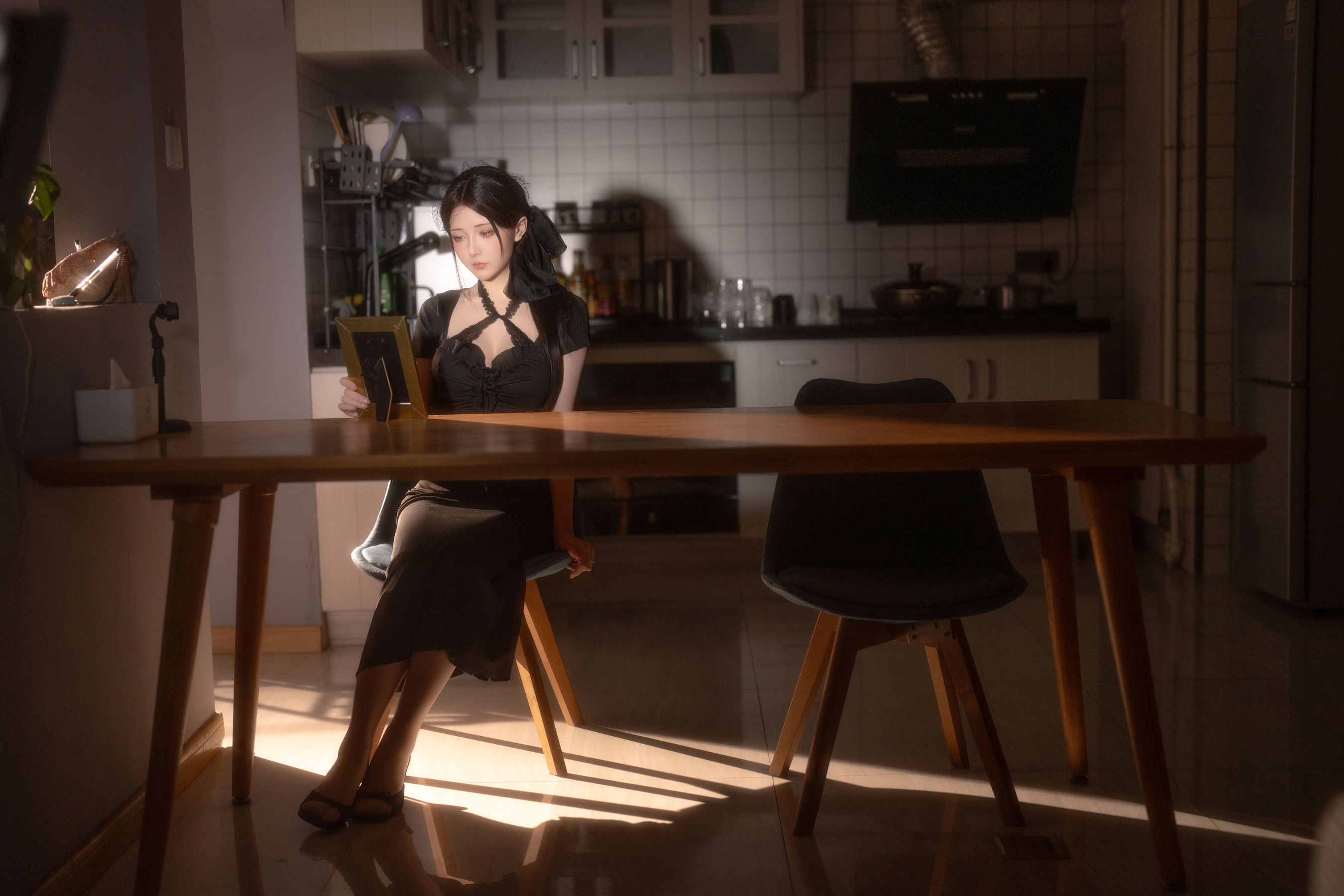 Coser小姐姐 星之迟迟 - 同事的未亡人太太  第1张