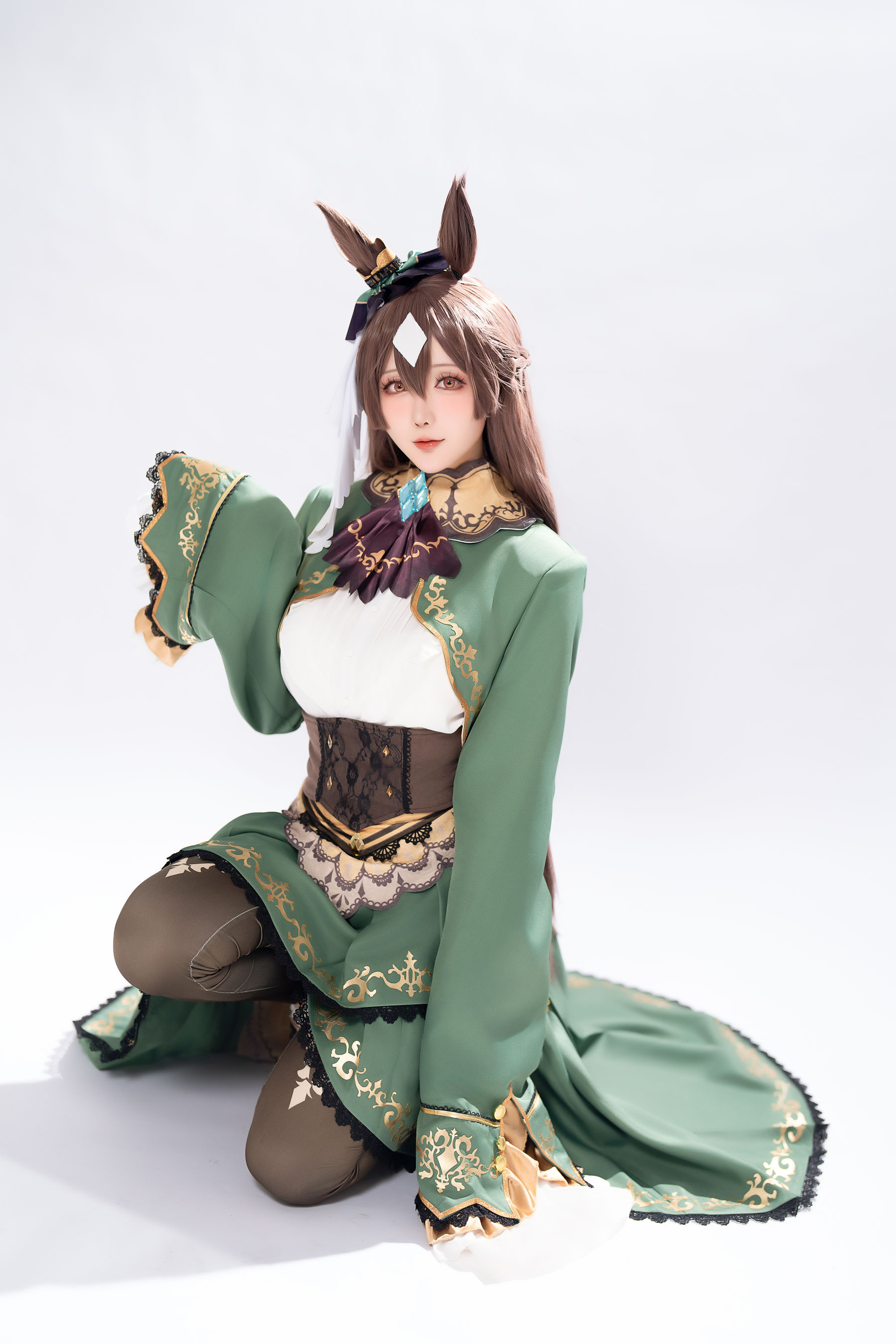 Coser小姐姐 星之迟迟 - 赛马娘 里见光钻 梦想的回应  第26张